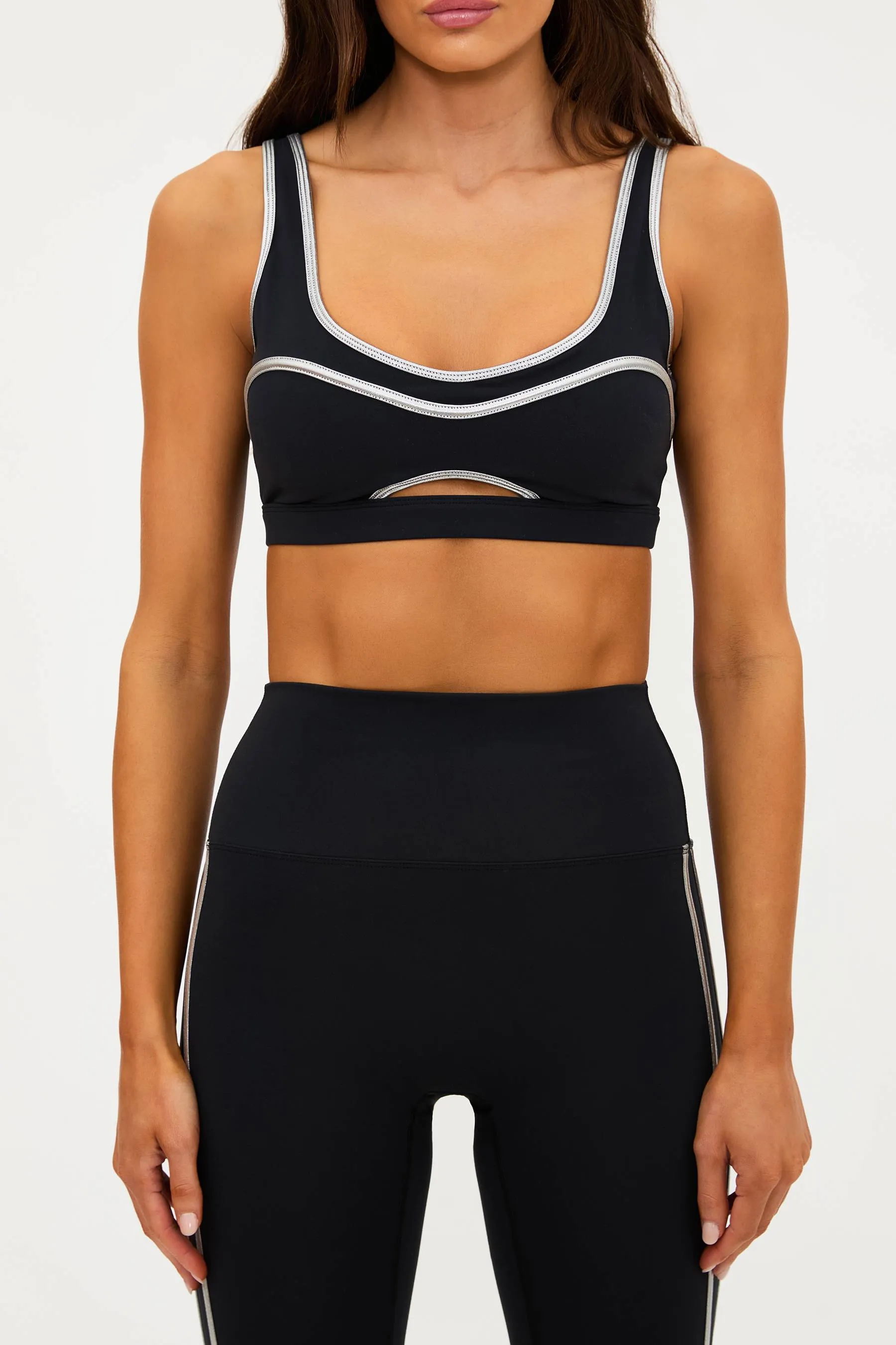 Nella Legging Midnight Silver Shine sold by Beach Riot product image thumbnail 4