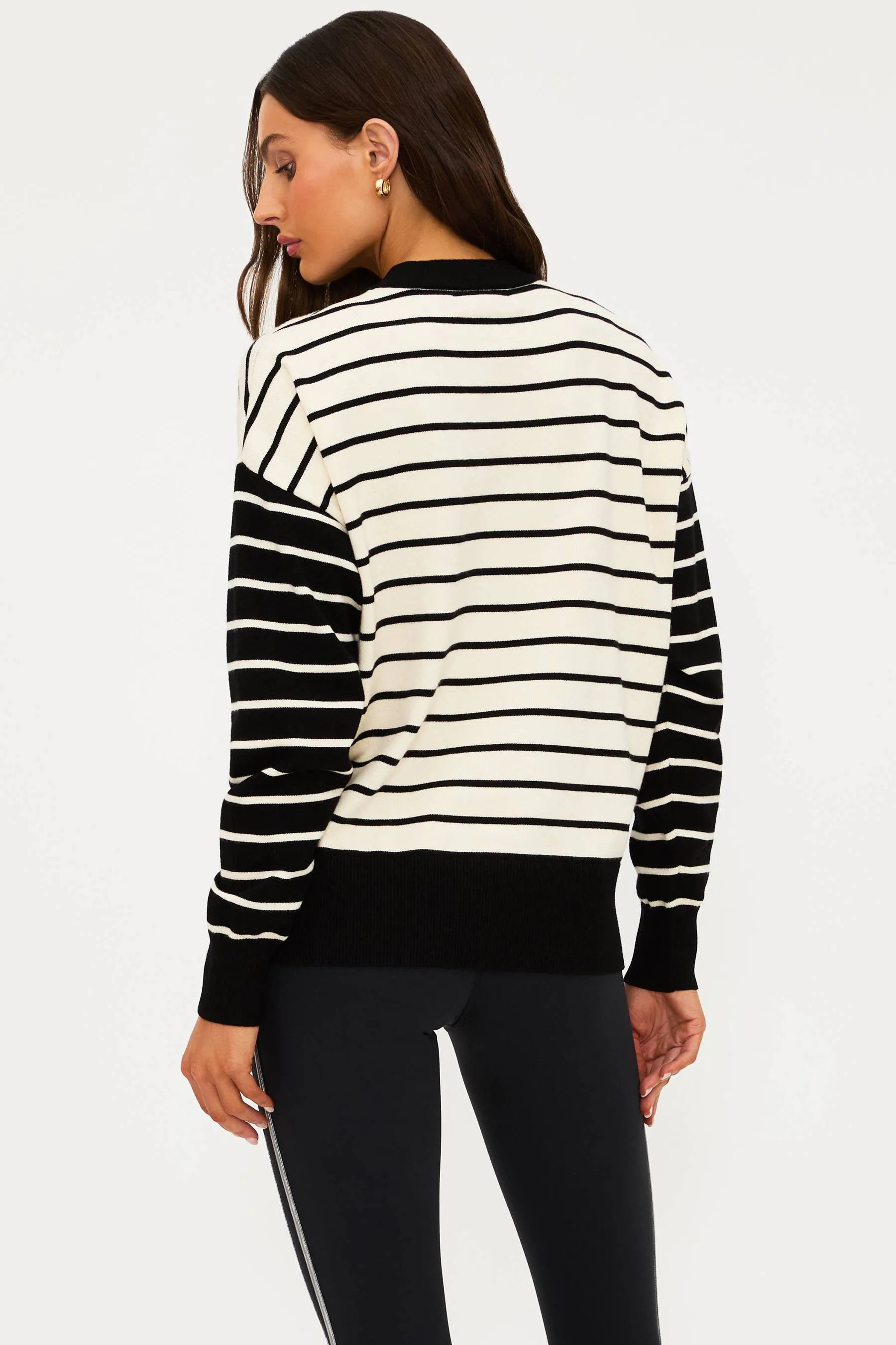 Callie Sweater Summit Stripe sold by Beach Riot product image thumbnail 2