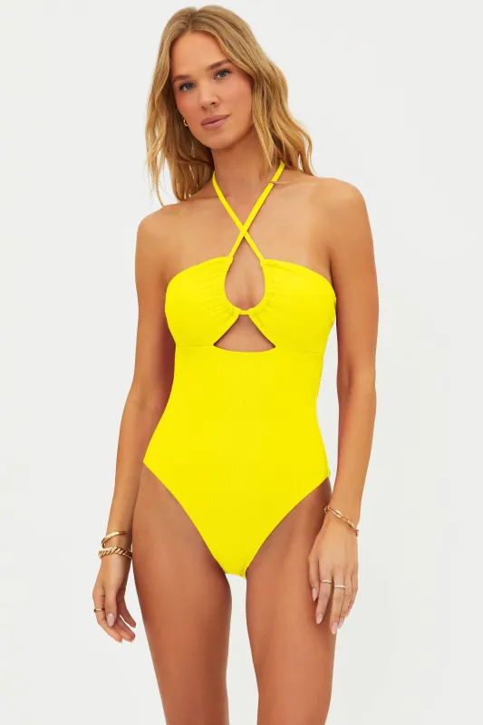 Phoenix One Piece Lemon Pop sold by Beach Riot