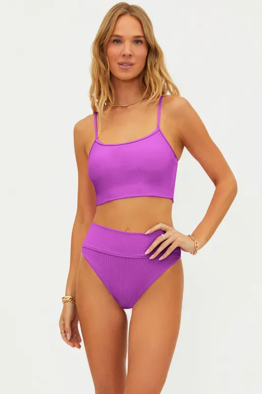Elara Top Lilac Glow sold by Beach Riot