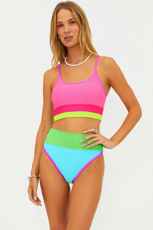 Eva Top Neon Brights sold by Beach Riot