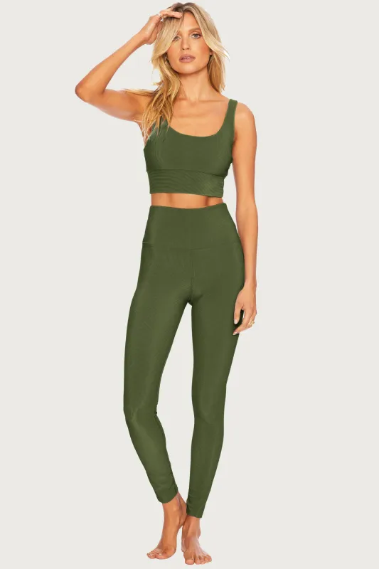 Ayla Bottom Olive Grove sold by Beach Riot