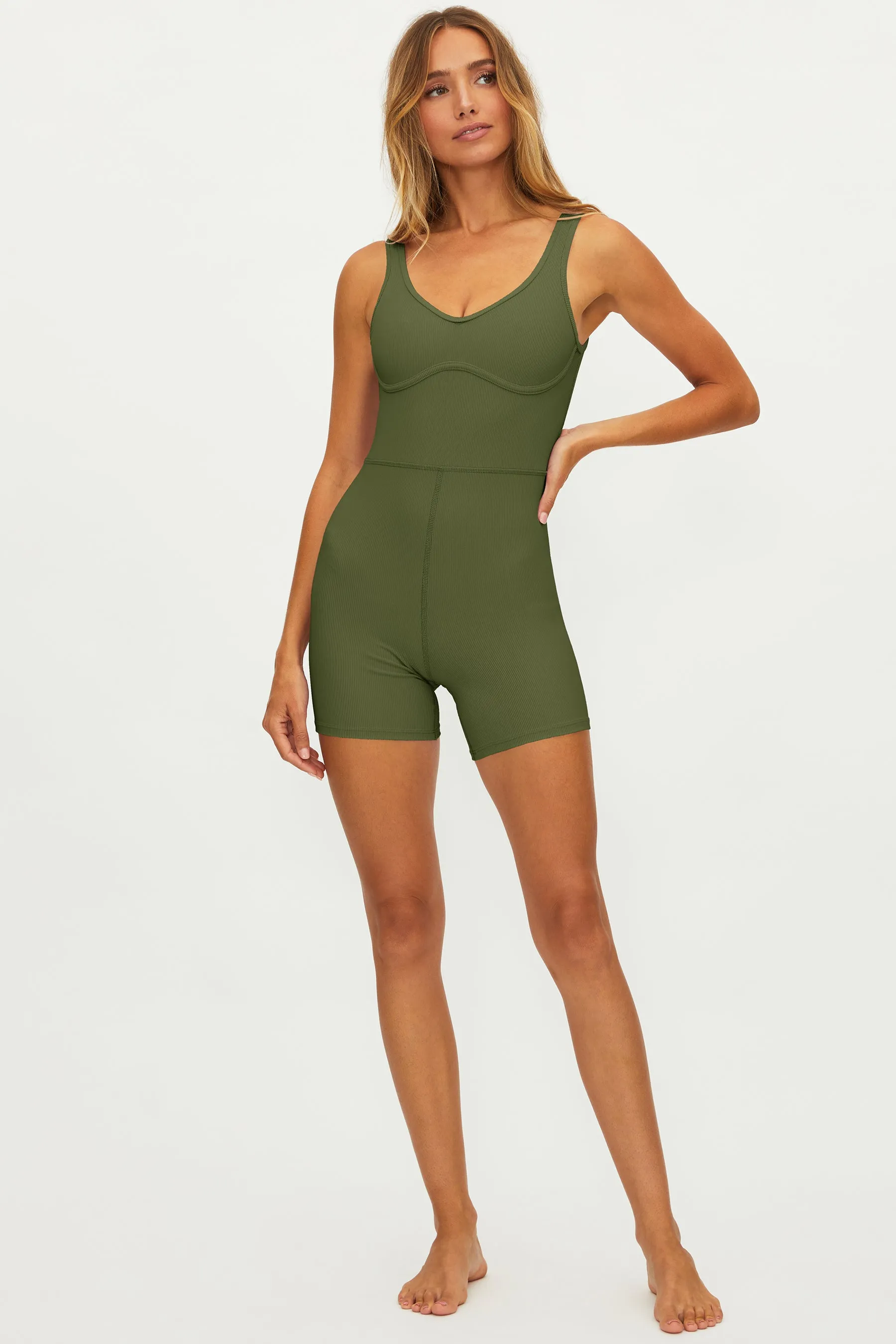 Jada Onesie Olive Grove sold by Beach Riot