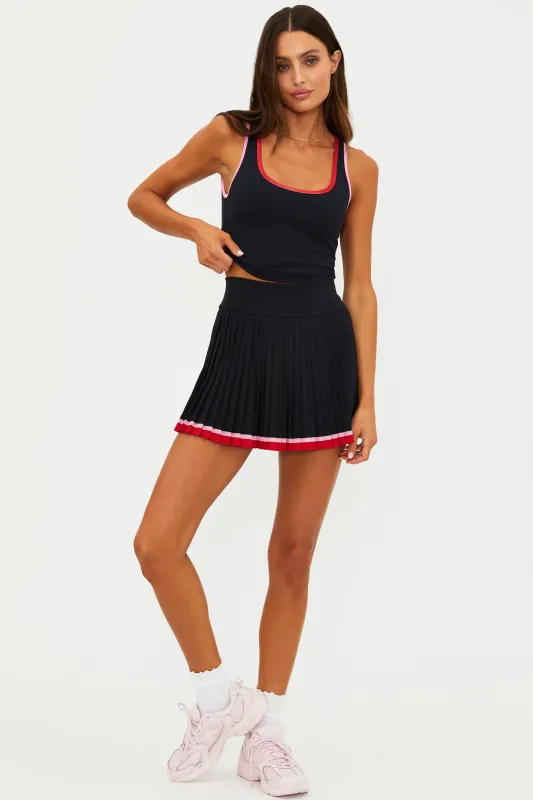 Analie Skirt Royal Noir sold by Beach Riot