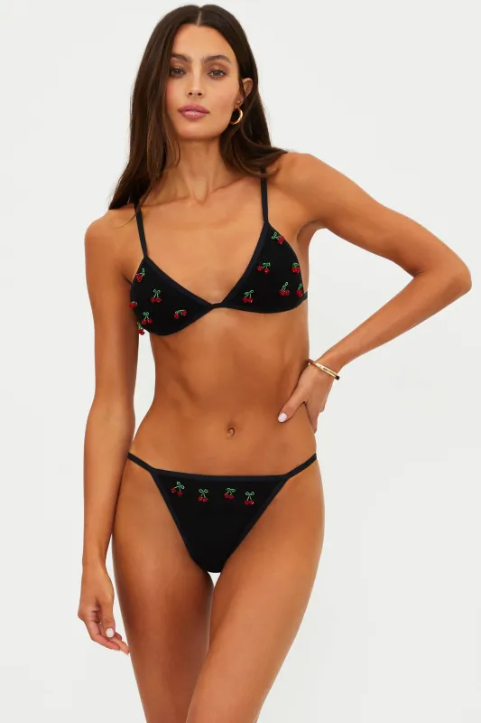 Kim Top Black Cherry sold by Beach Riot