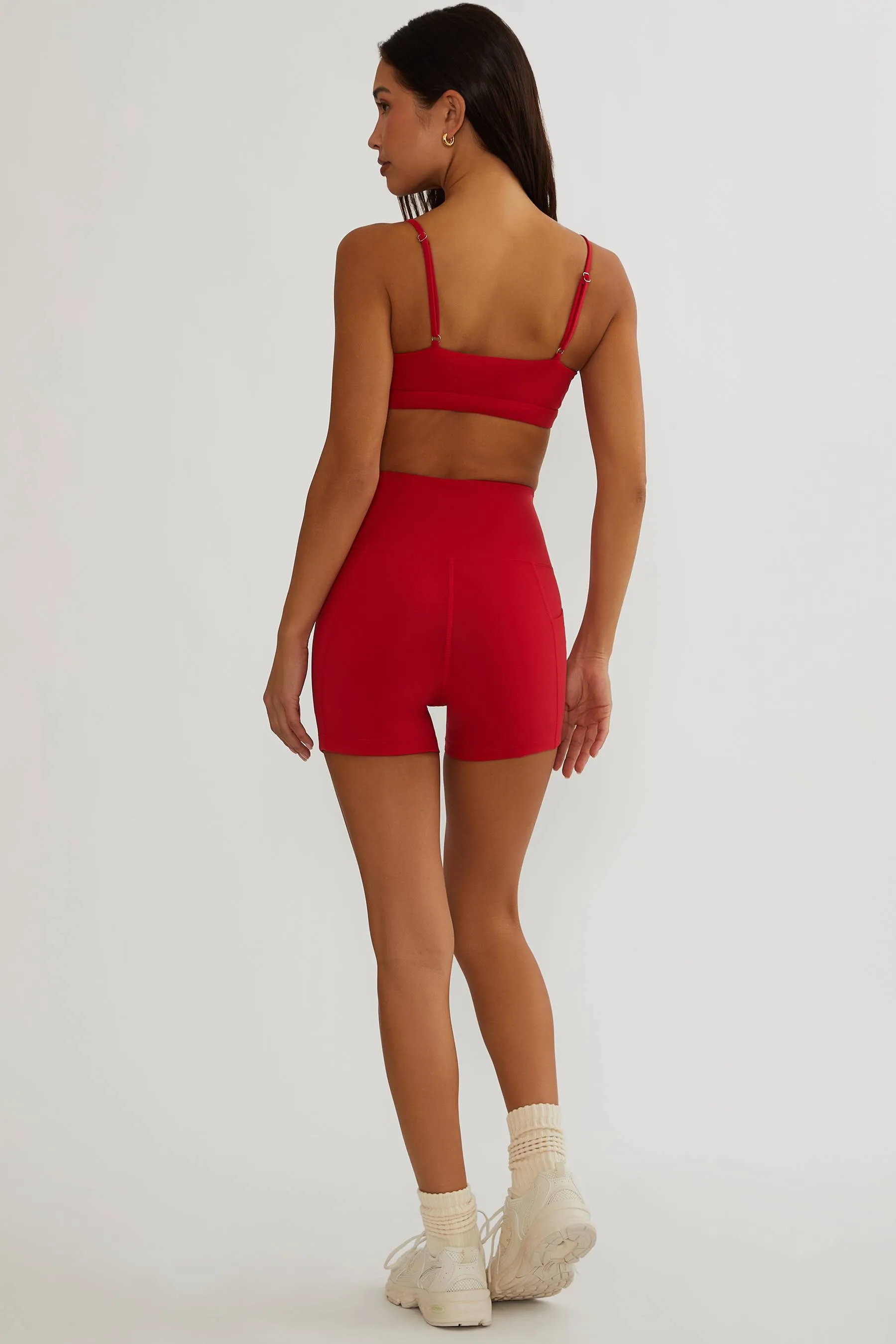 Nali Bike Short Red Matte sold by Beach Riot product image thumbnail 2