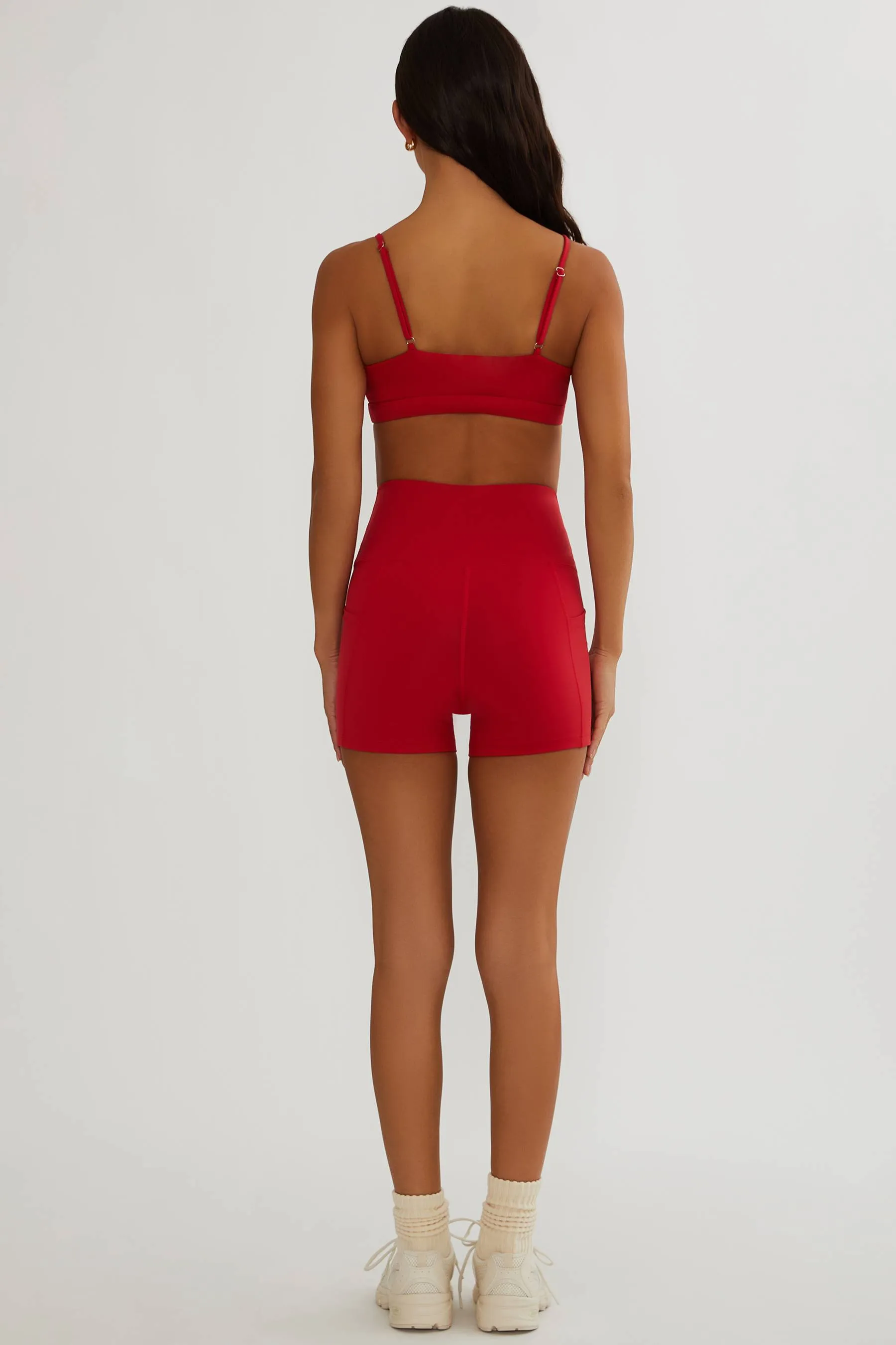 Nali Bike Short Red Matte sold by Beach Riot product image thumbnail 4