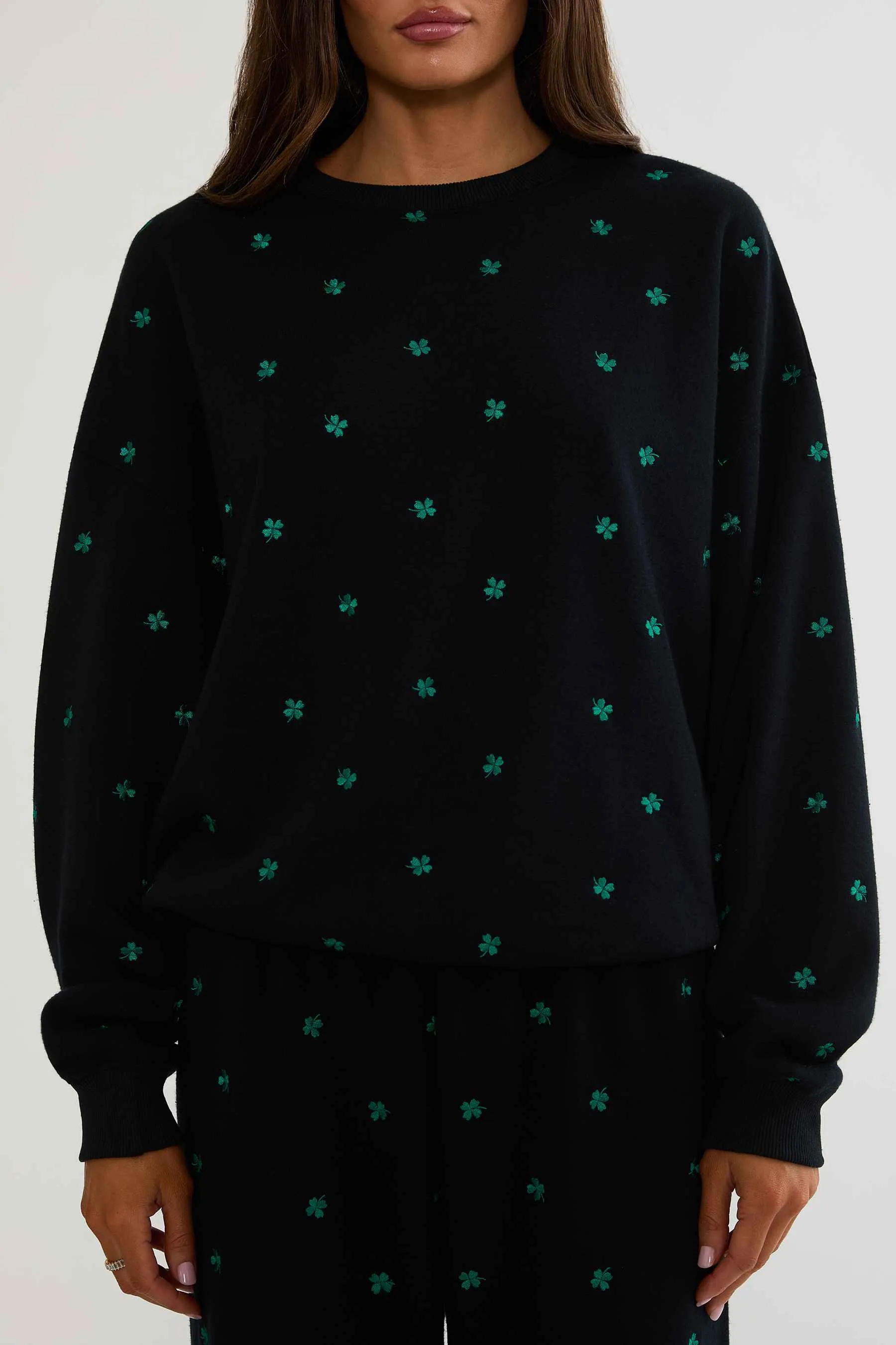 Devyn Sweatshirt Midnight Clover sold by Beach Riot product image thumbnail 3