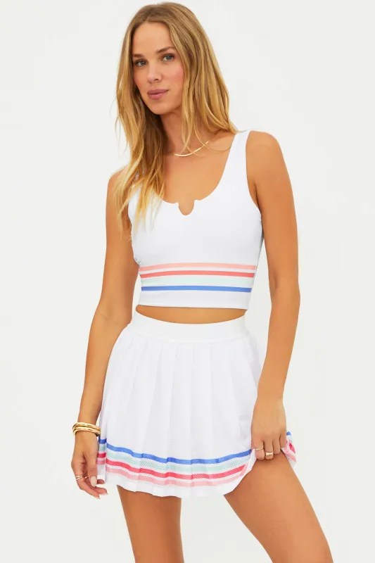 Josie Top Bright White Horizon sold by Beach Riot