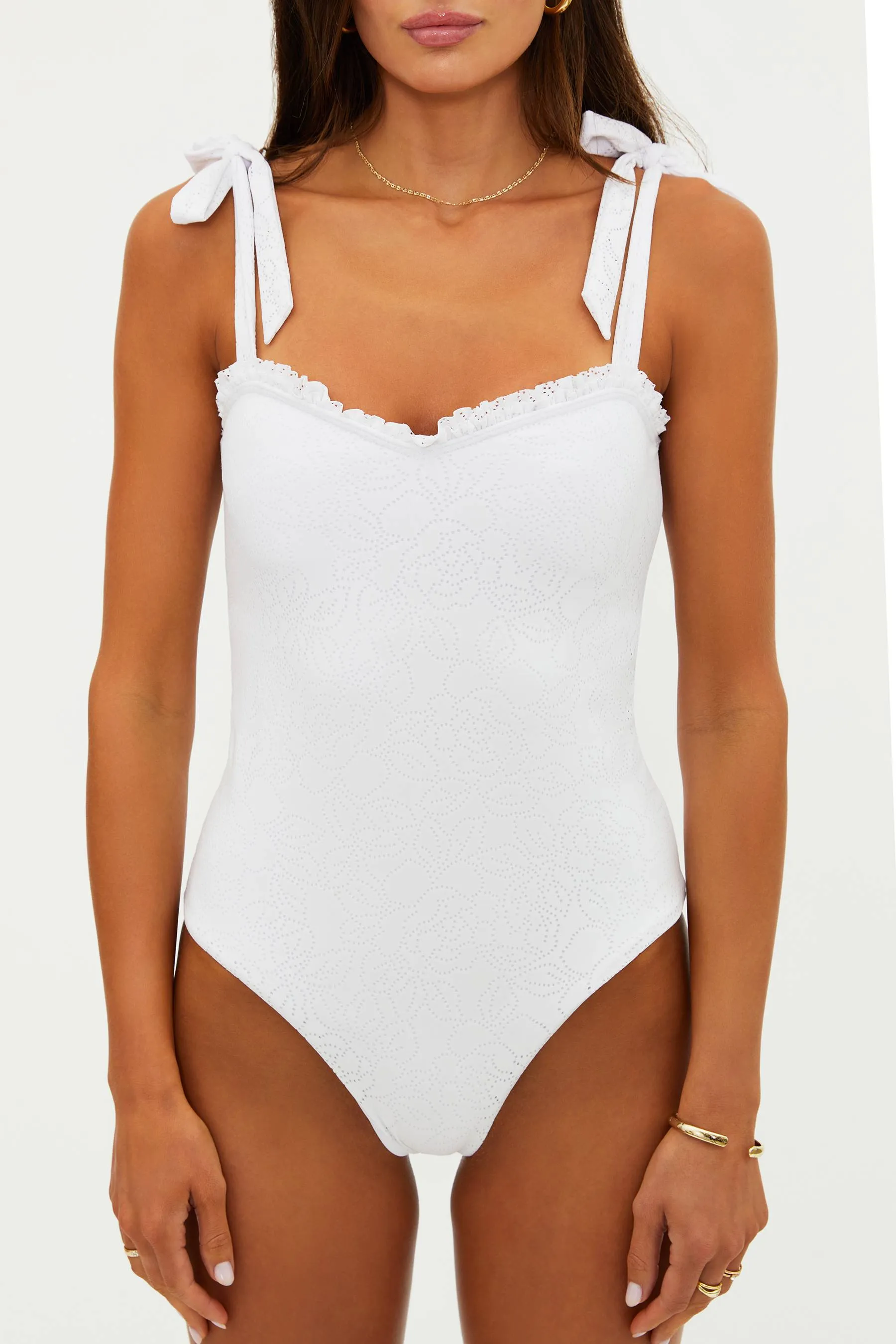 Priya One Piece White sold by Beach Riot product image thumbnail 5