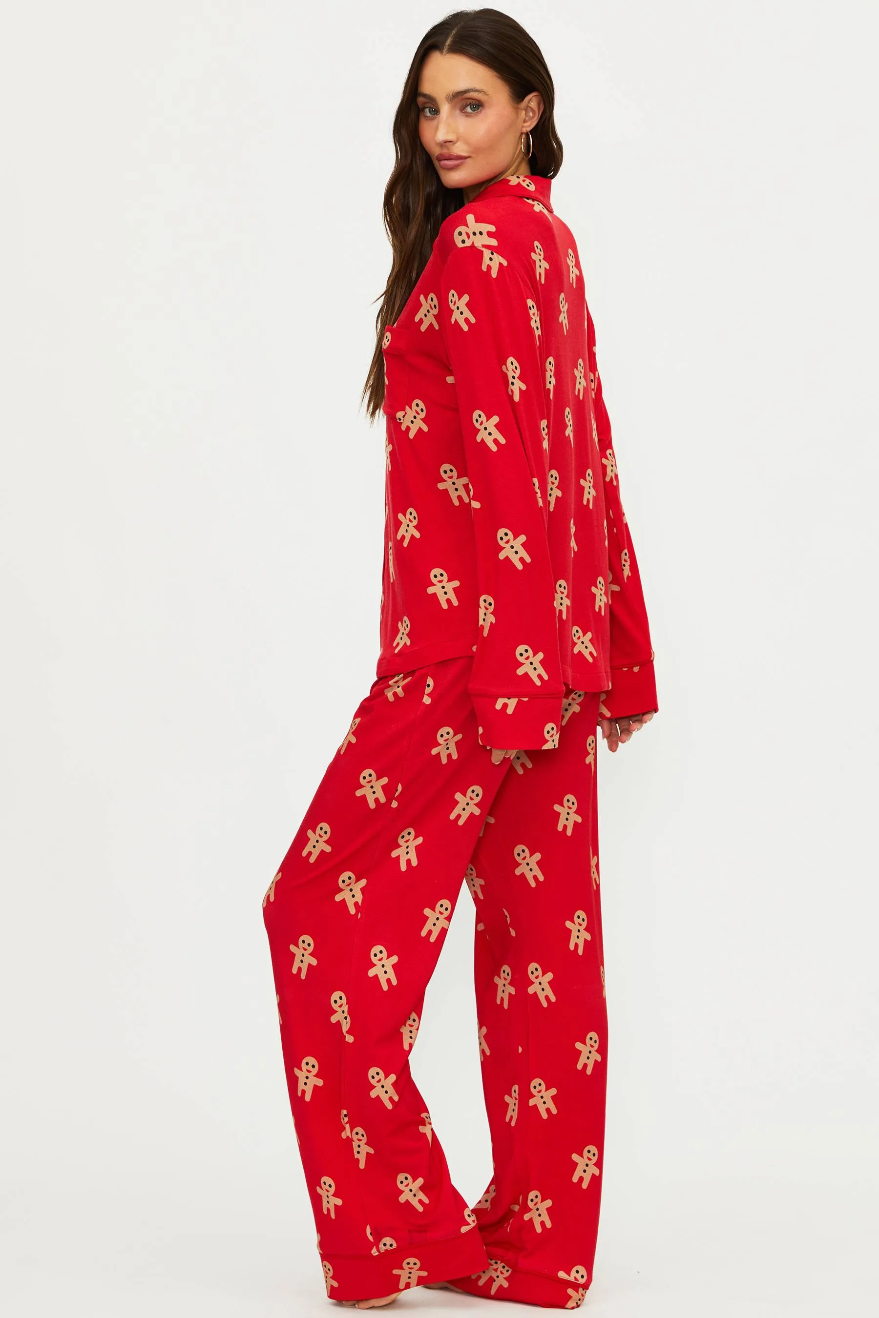 Livy & Connie PJ Set Gingerbread sold by Beach Riot product image thumbnail 2