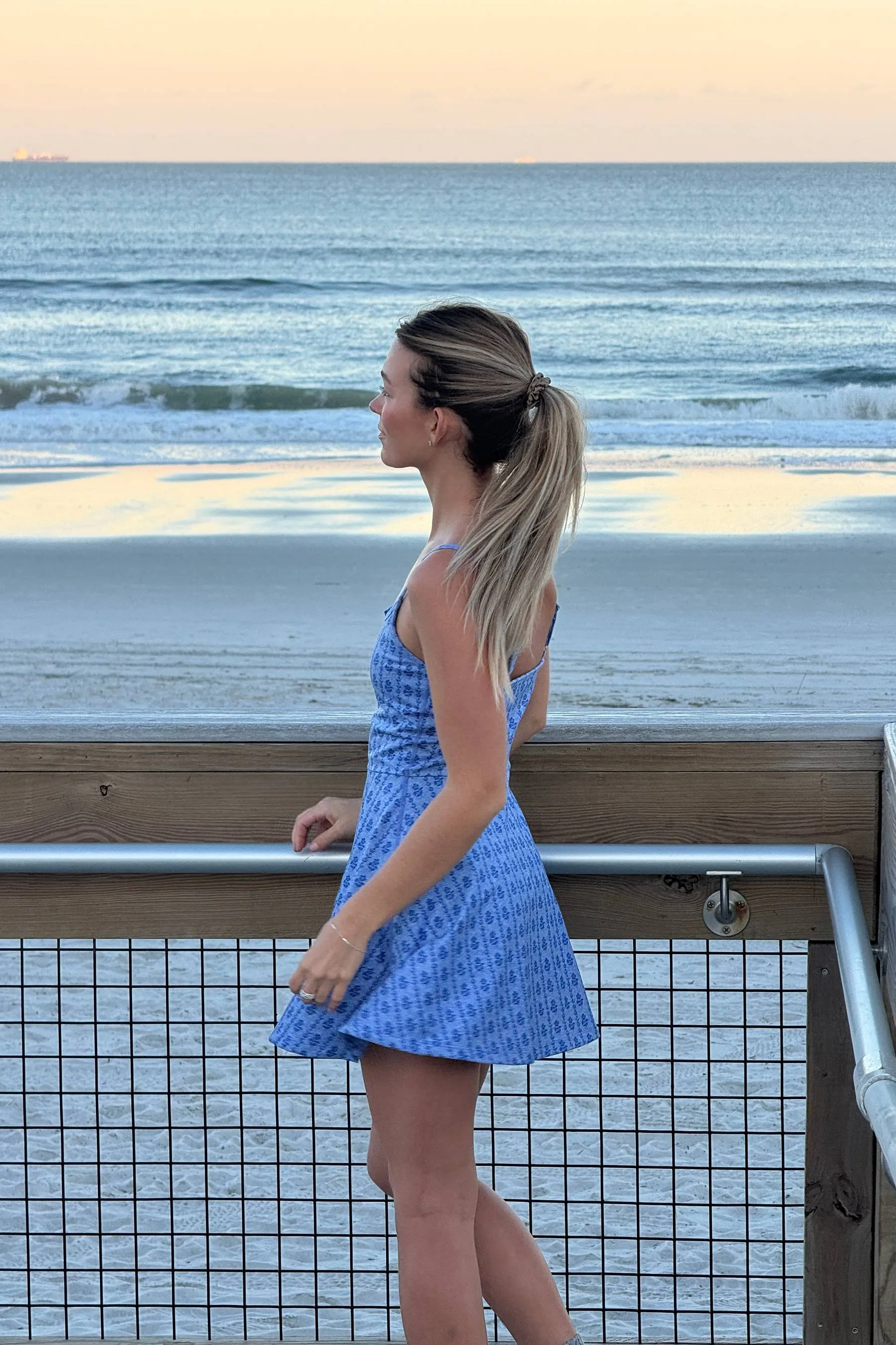 Ari Dress Sapphire Sea Soft Serve sold by Beach Riot product image thumbnail 3