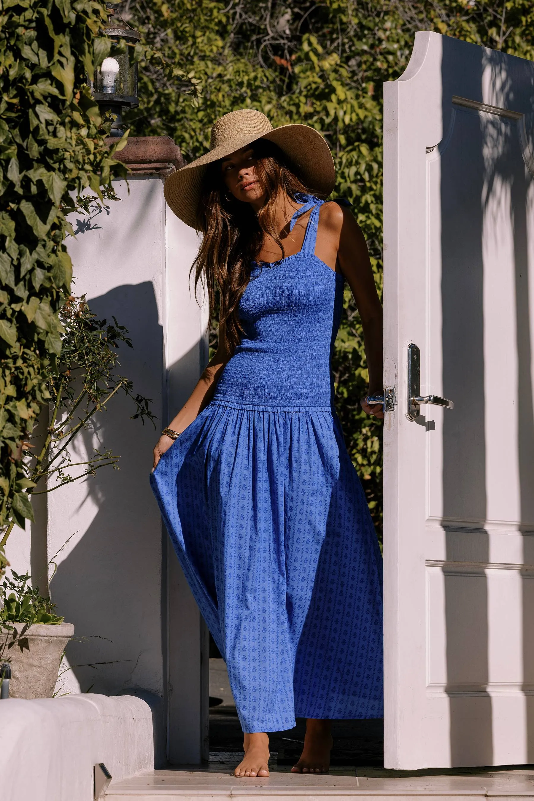 Isadora Dress Sapphire Sea sold by Beach Riot product image thumbnail 4