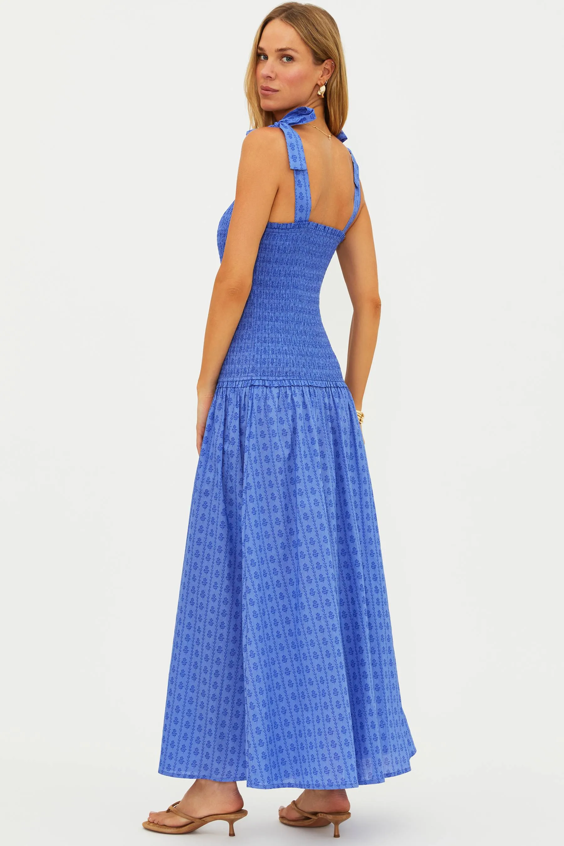 Isadora Dress Sapphire Sea sold by Beach Riot product image thumbnail 2