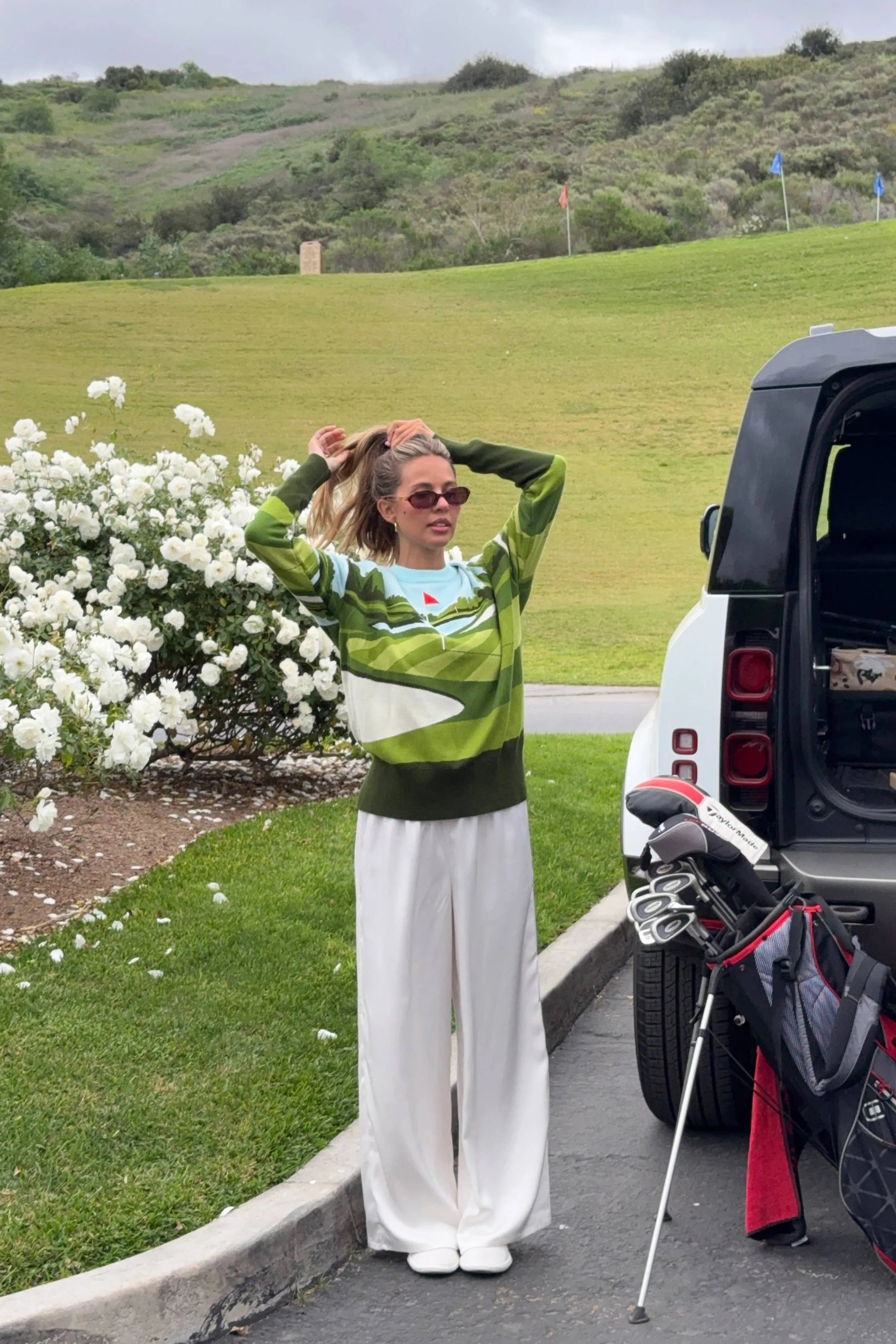 Callie Sweater Fairway sold by Beach Riot product image thumbnail 4