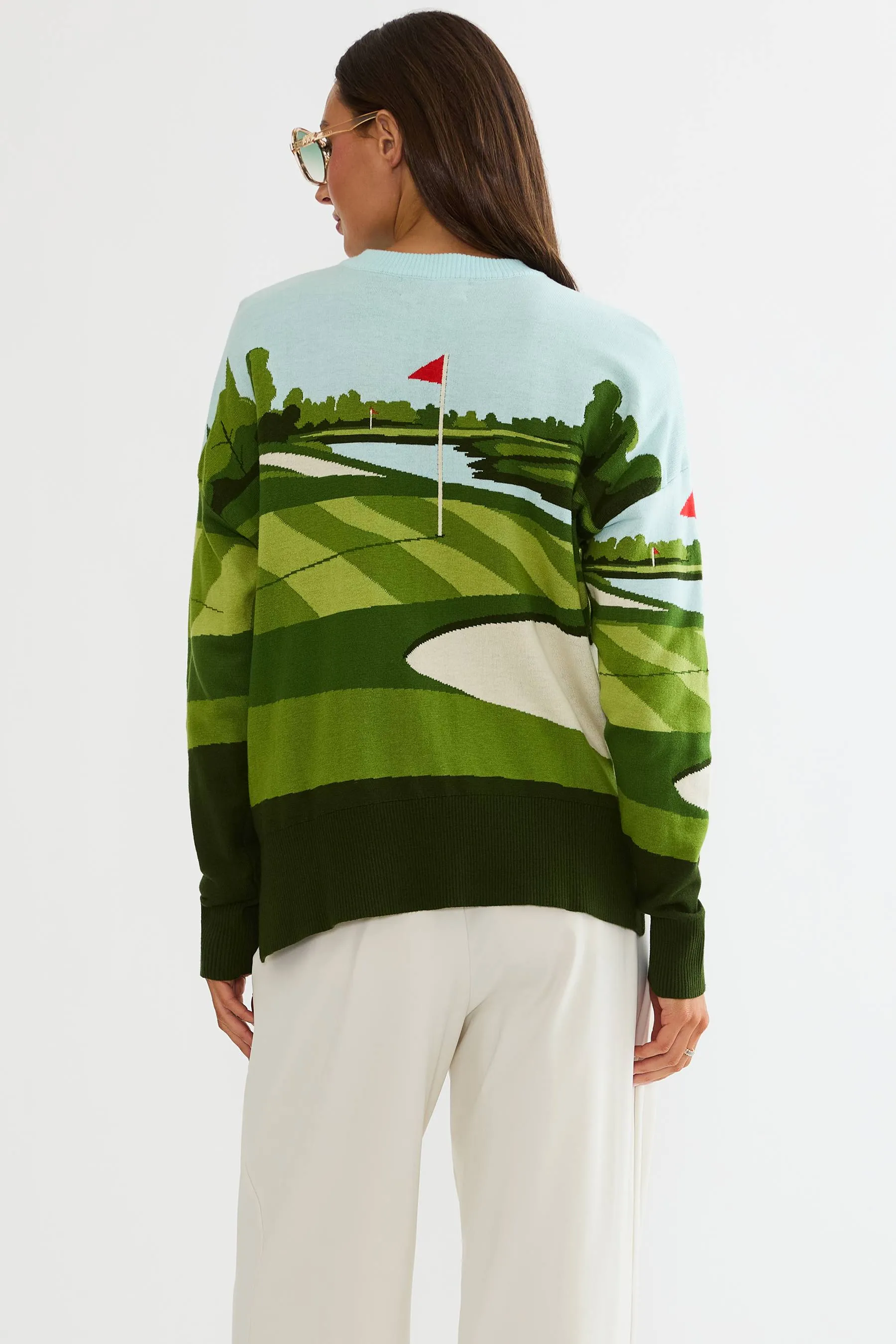 Callie Sweater Fairway sold by Beach Riot product image thumbnail 2