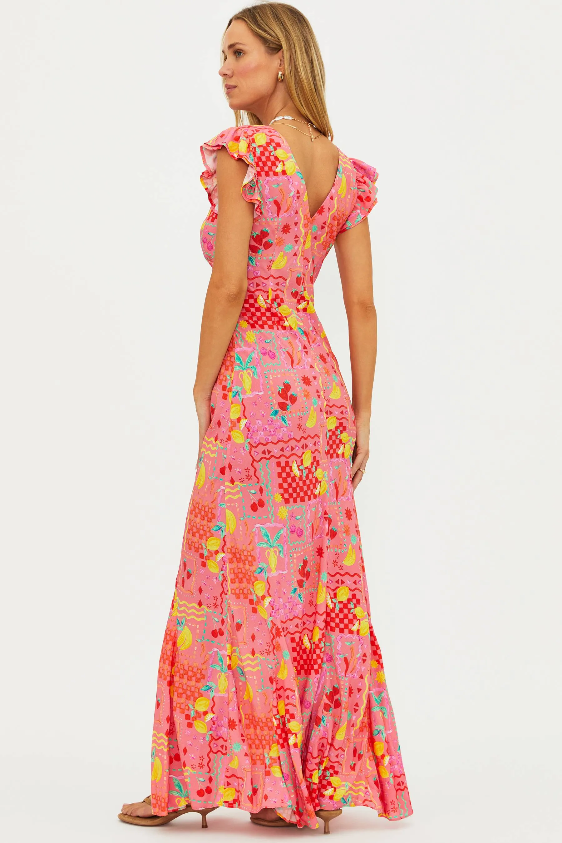 Elodie Dress Passion Fruit sold by Beach Riot product image thumbnail 2