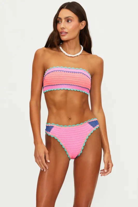 Rey Top Sea Breeze Crochet made by Beach Riot