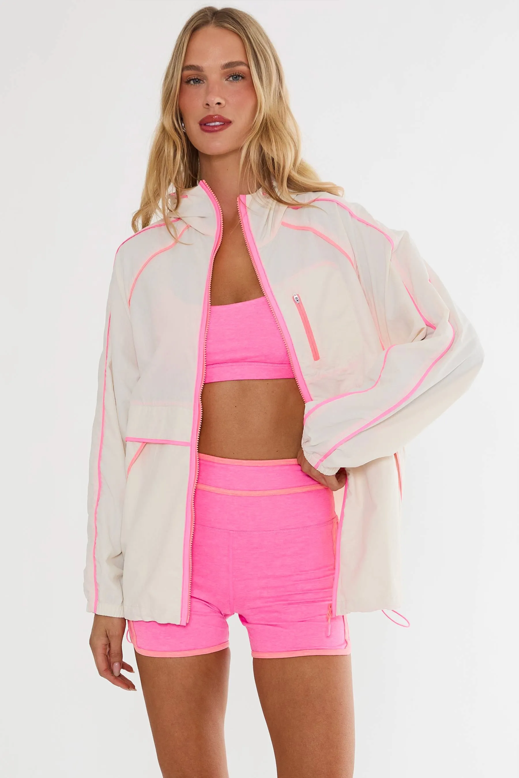 Mel Jacket Shoreline Colorblock sold by Beach Riot product image thumbnail 2