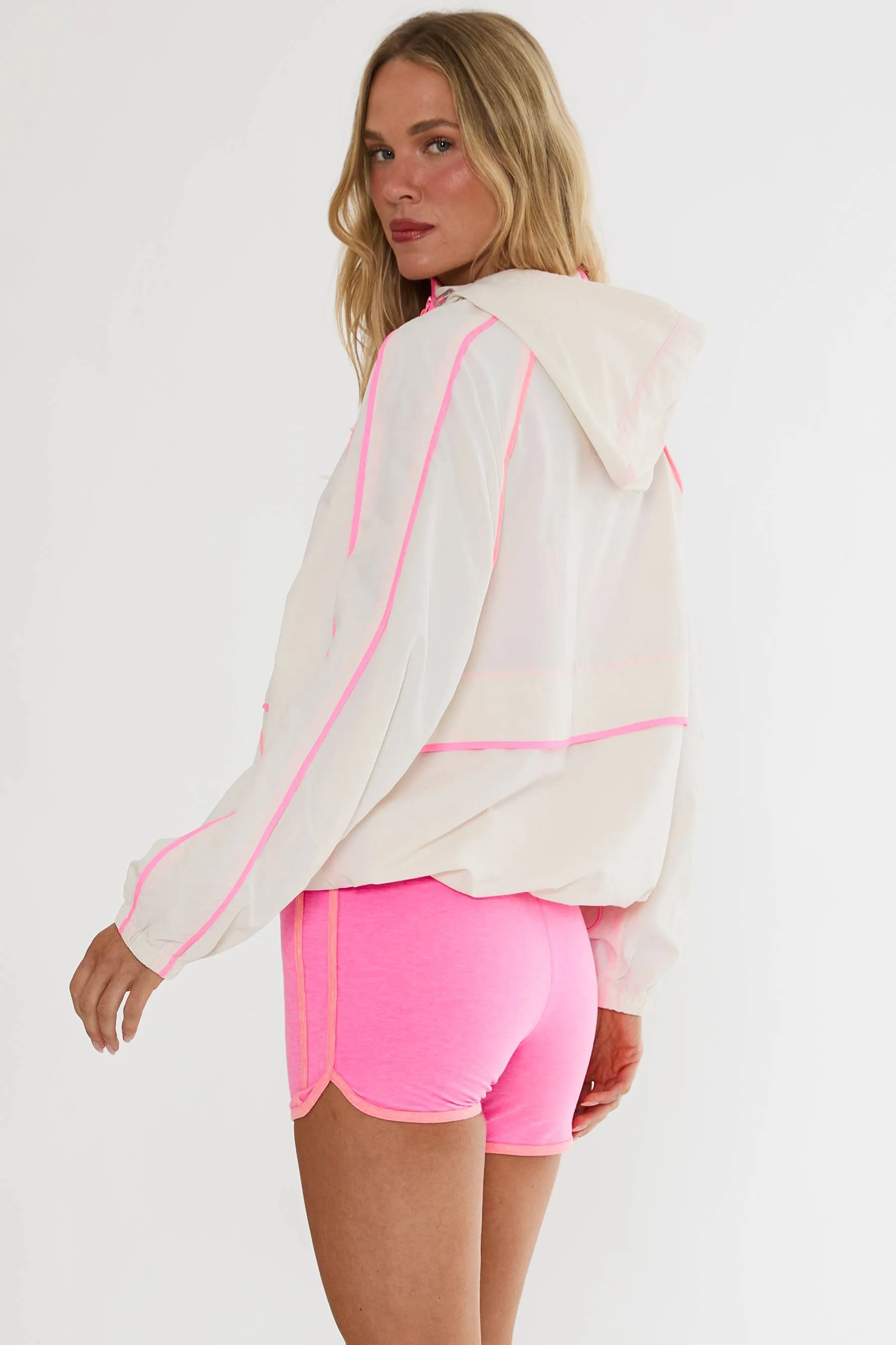 Mel Jacket Shoreline Colorblock sold by Beach Riot product image thumbnail 3