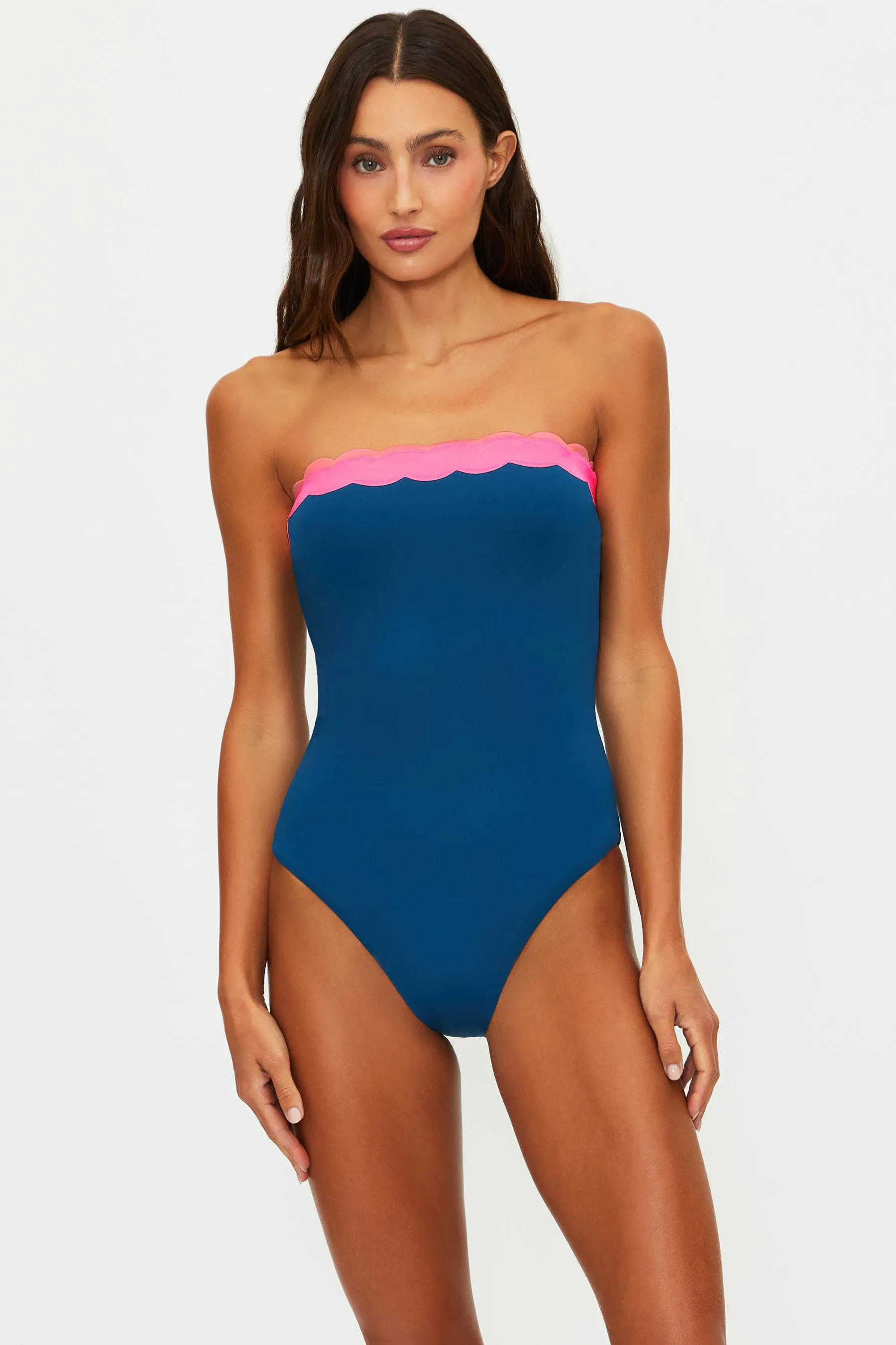 Josy One Piece Seashell Isle Colorblock sold by Beach Riot product image thumbnail 5
