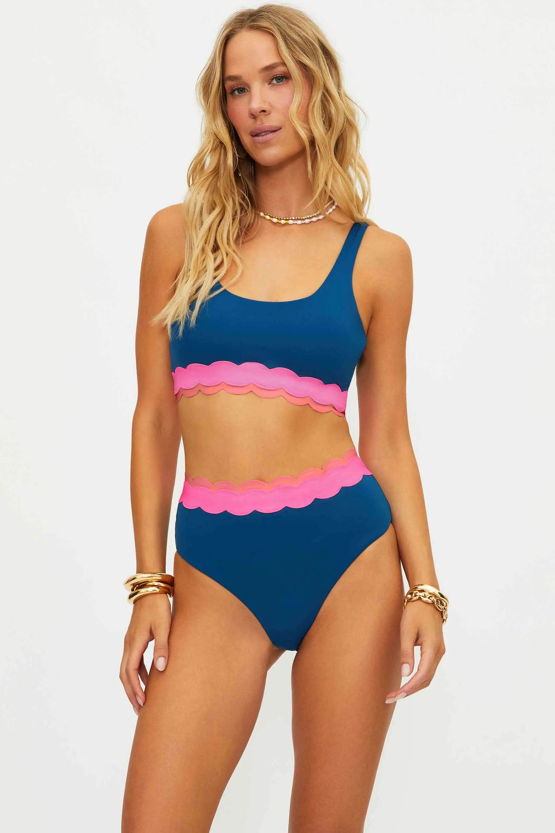 Harriet Bottom Seashell Isle Colorblock sold by Beach Riot product image thumbnail 2