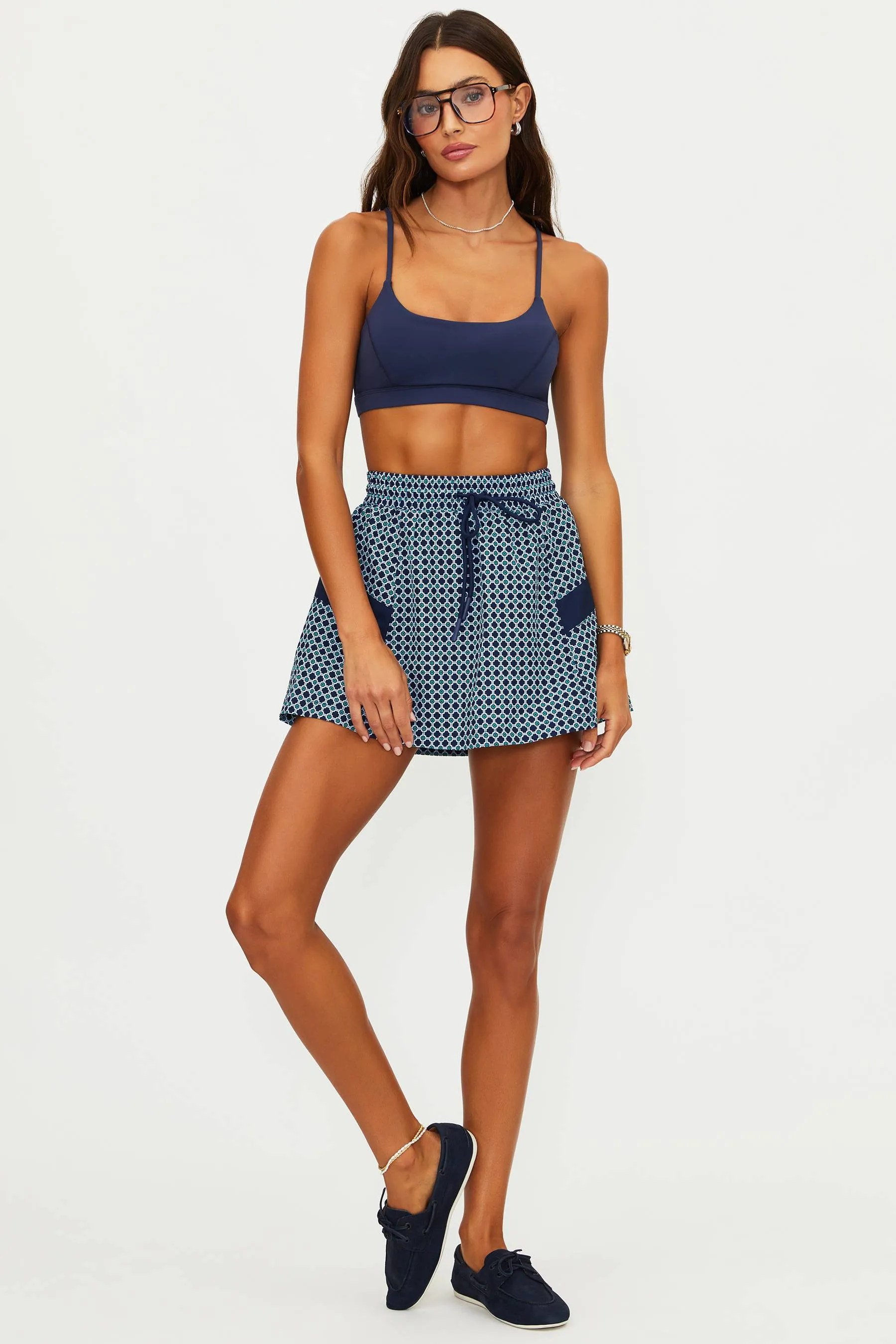 Clyde Skirt Twilight Tides Geo sold by Beach Riot product image thumbnail 2