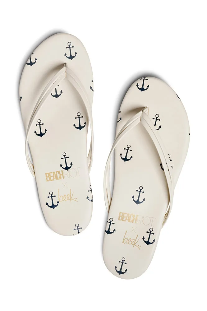 Beach Riot X Beek Beach Bird Sandal Regatta Anchor sold by Beach Riot product image thumbnail 2