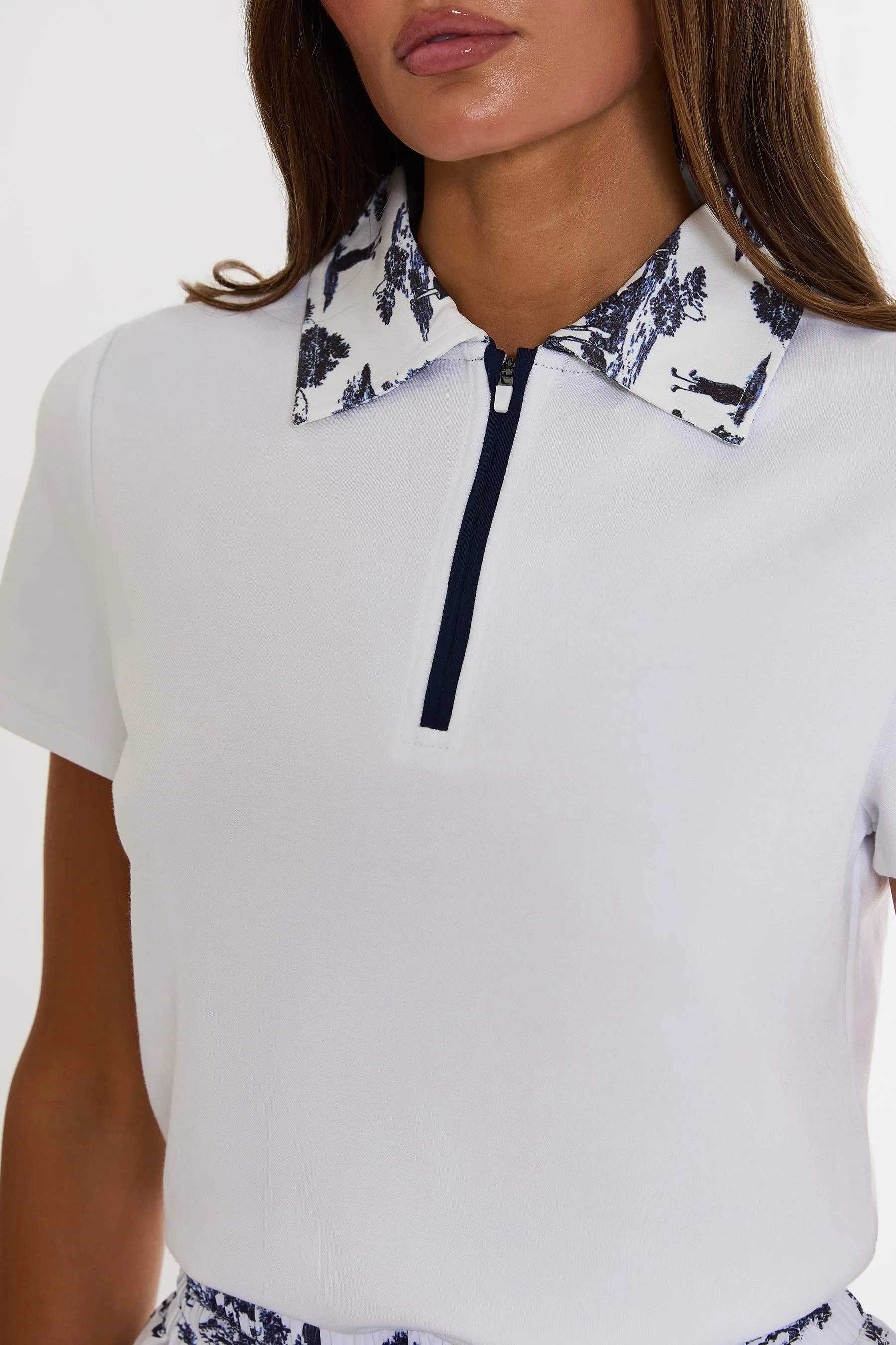 Ottavia Top Evening Golf Toile sold by Beach Riot product image thumbnail 3