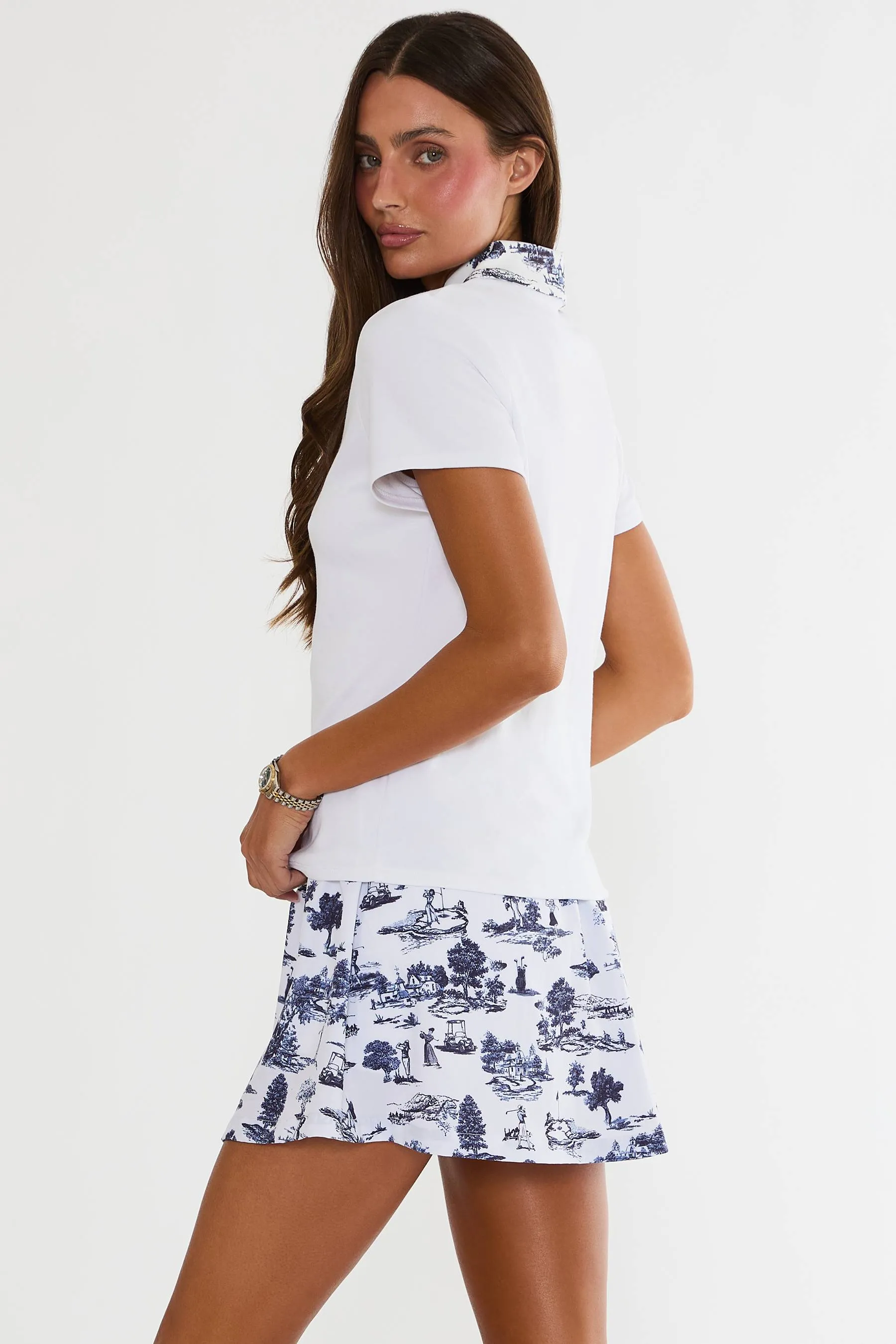 Ottavia Top Evening Golf Toile sold by Beach Riot product image thumbnail 2
