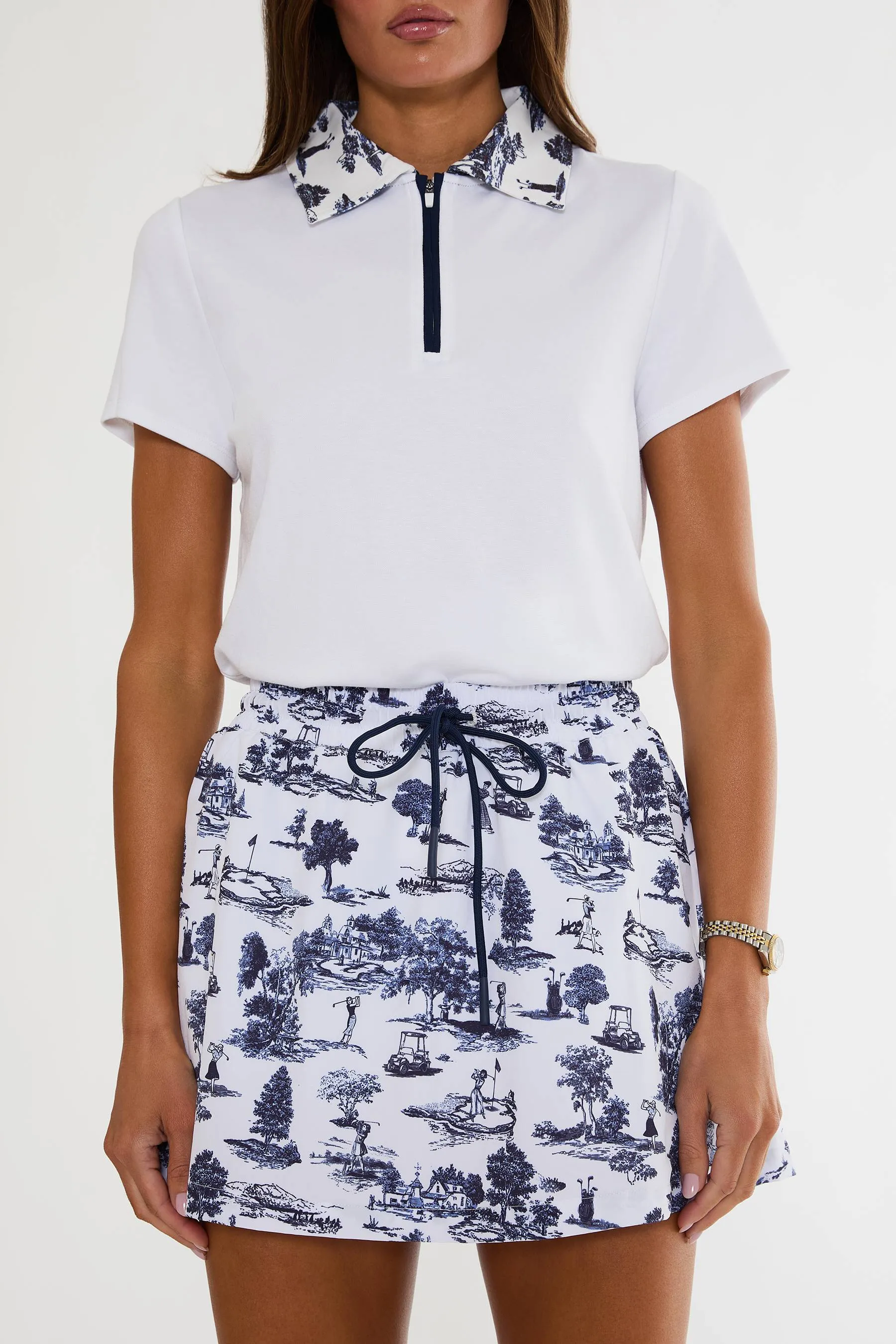 Ottavia Top Evening Golf Toile sold by Beach Riot product image thumbnail 5