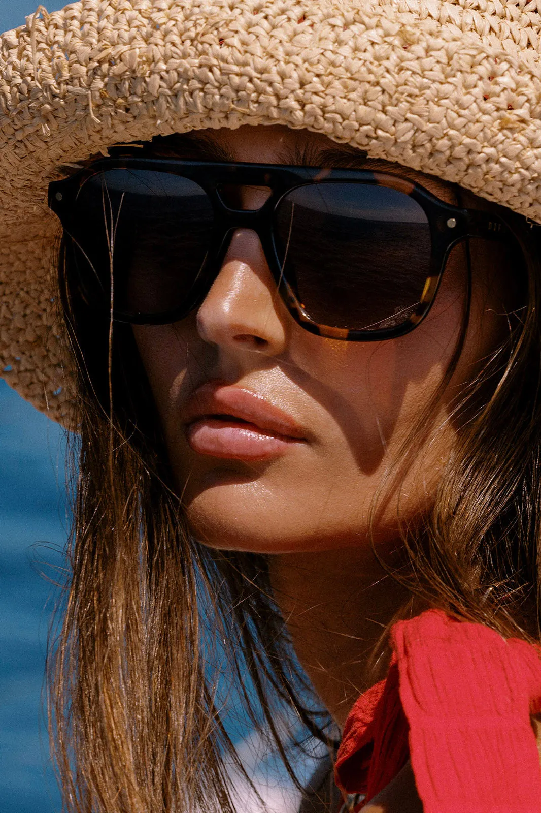 Beach Riot X DIFF Coast Sunglasses Tortoise sold by Beach Riot product image thumbnail 2