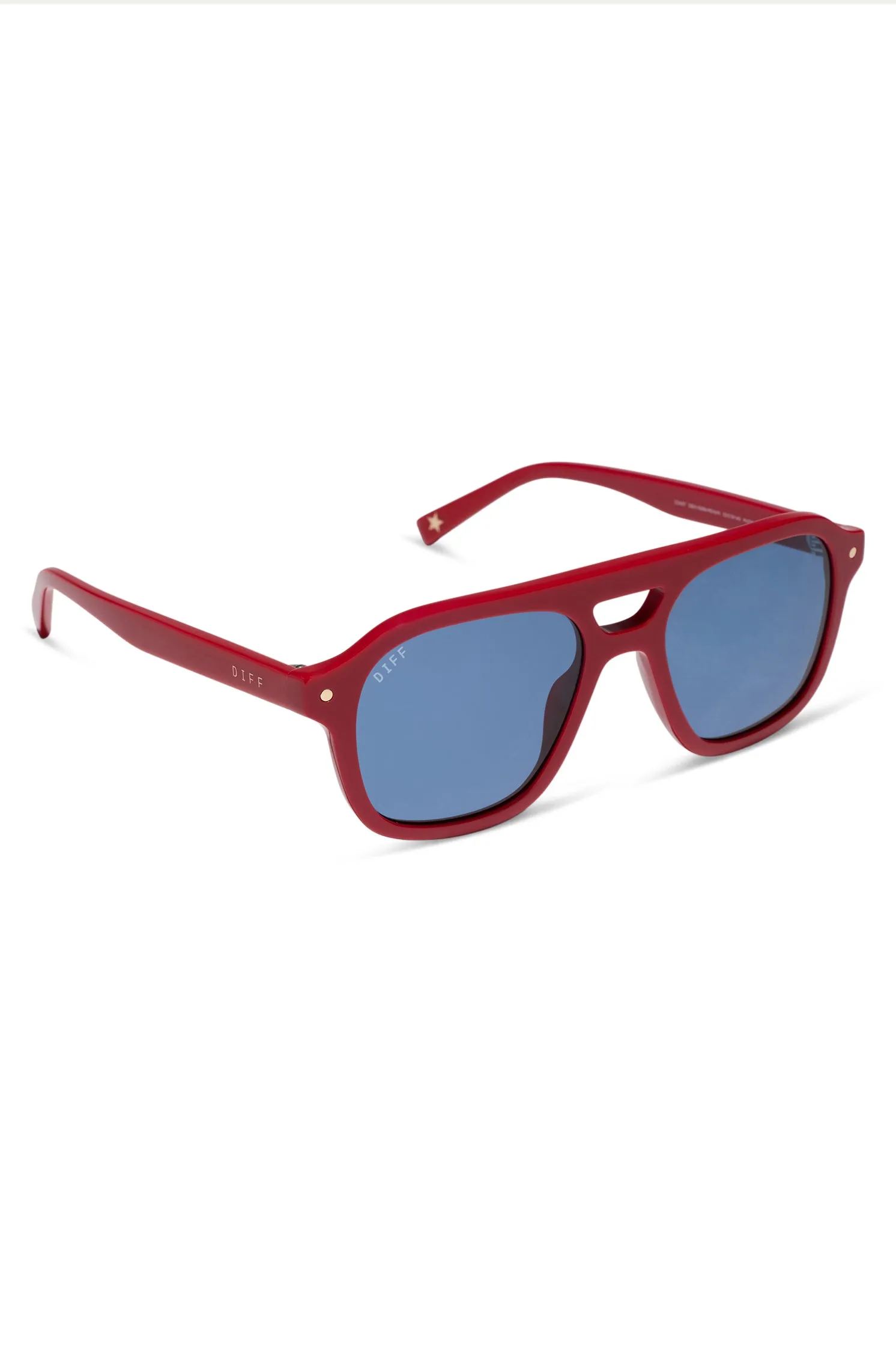 Beach Riot X DIFF Coast Sunglasses Red sold by Beach Riot product image thumbnail 3
