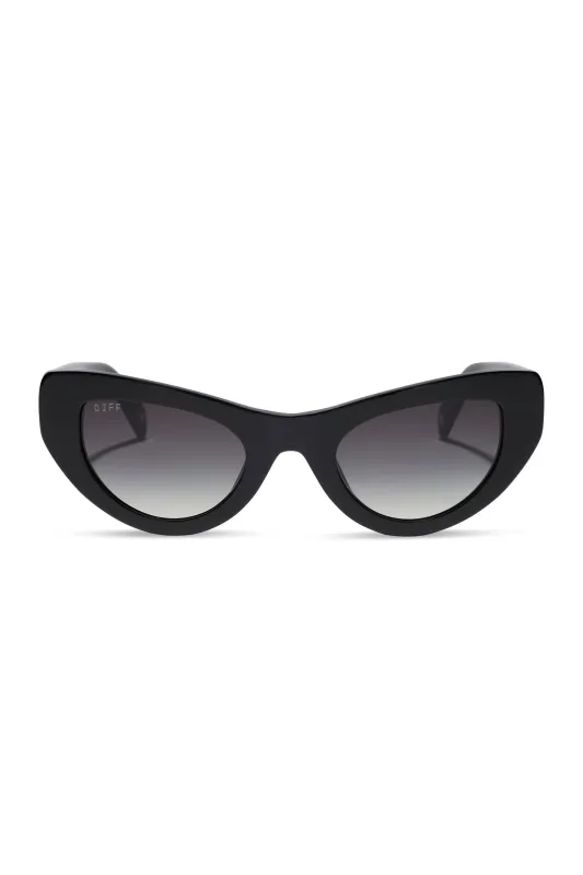 Beach Riot X DIFF Mesa Sunglasses Black made by Beach Riot