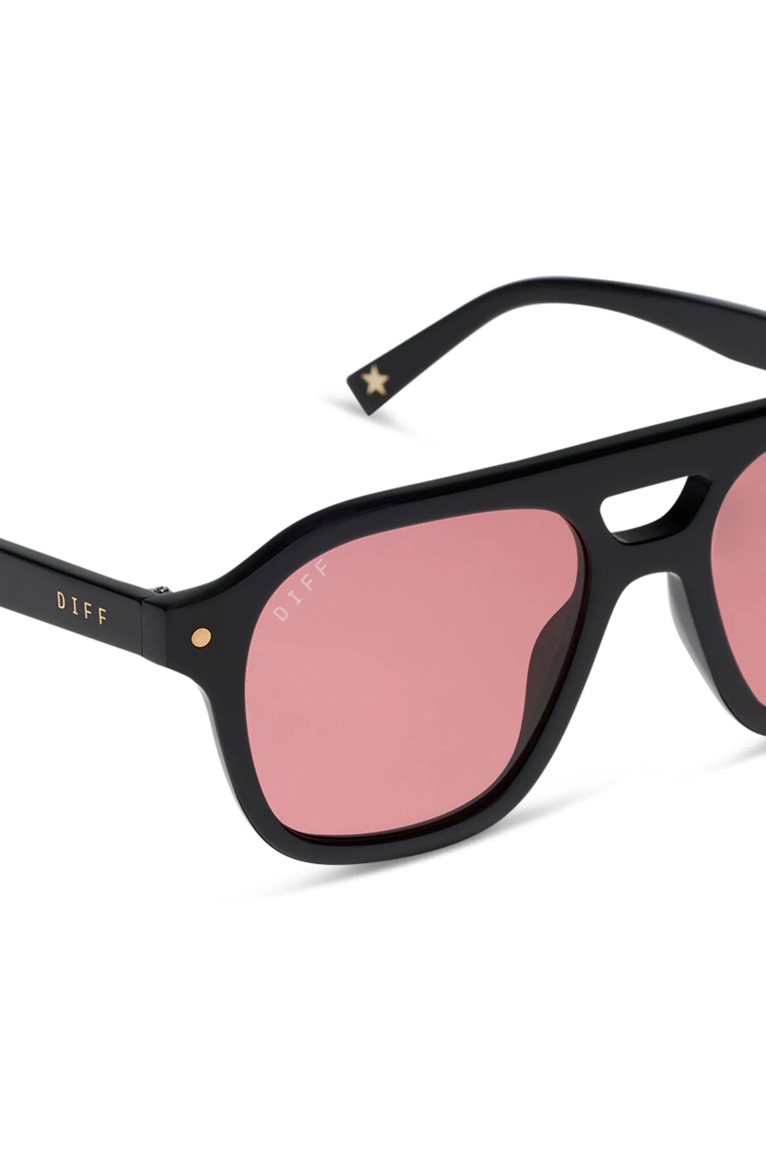 Beach Riot X DIFF Coast Sunglasses Black sold by Beach Riot product image thumbnail 5