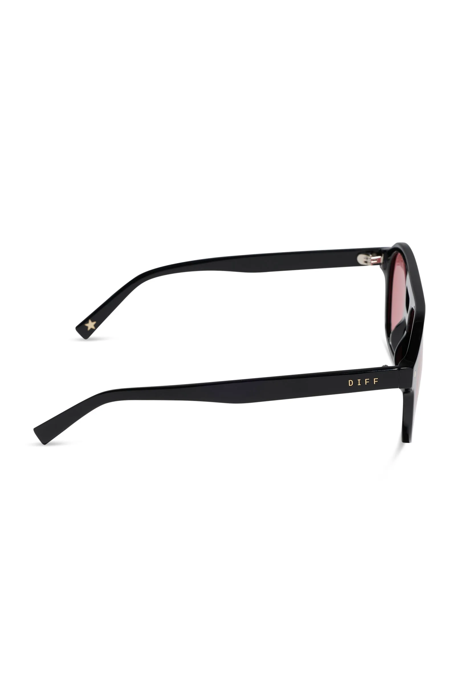Beach Riot X DIFF Coast Sunglasses Black sold by Beach Riot product image thumbnail 4