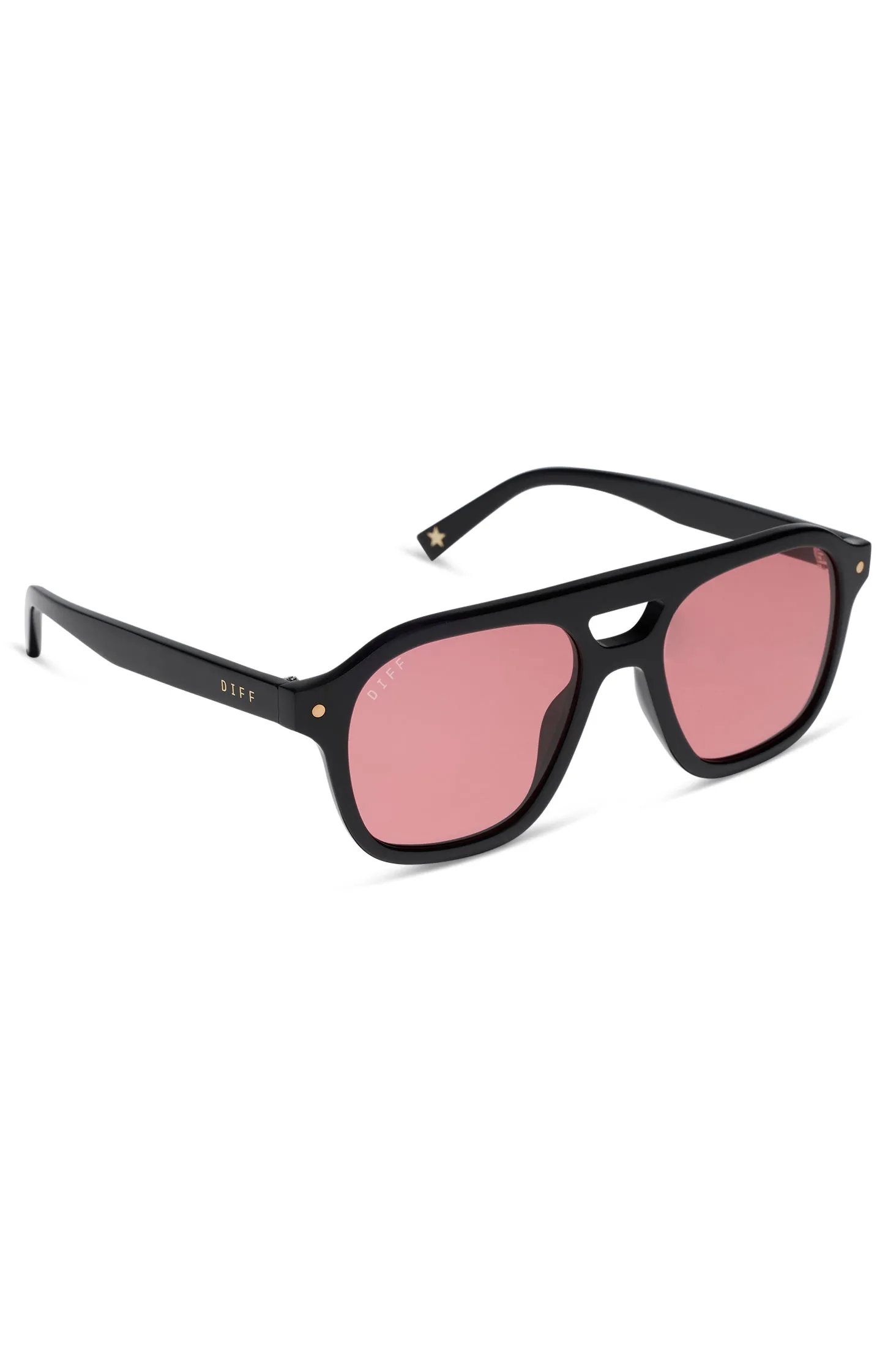 Beach Riot X DIFF Coast Sunglasses Black sold by Beach Riot product image thumbnail 3