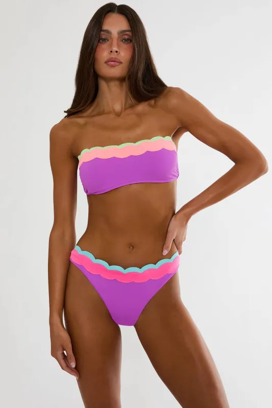 Sybil Top Radiant Wave Colorblock made by Beach Riot