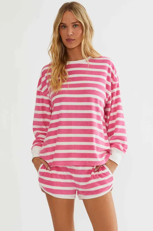 Cyra Top Misty Stripe made by Beach Riot
