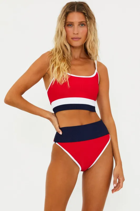 Eva Top Americana Colorblock sold by Beach Riot