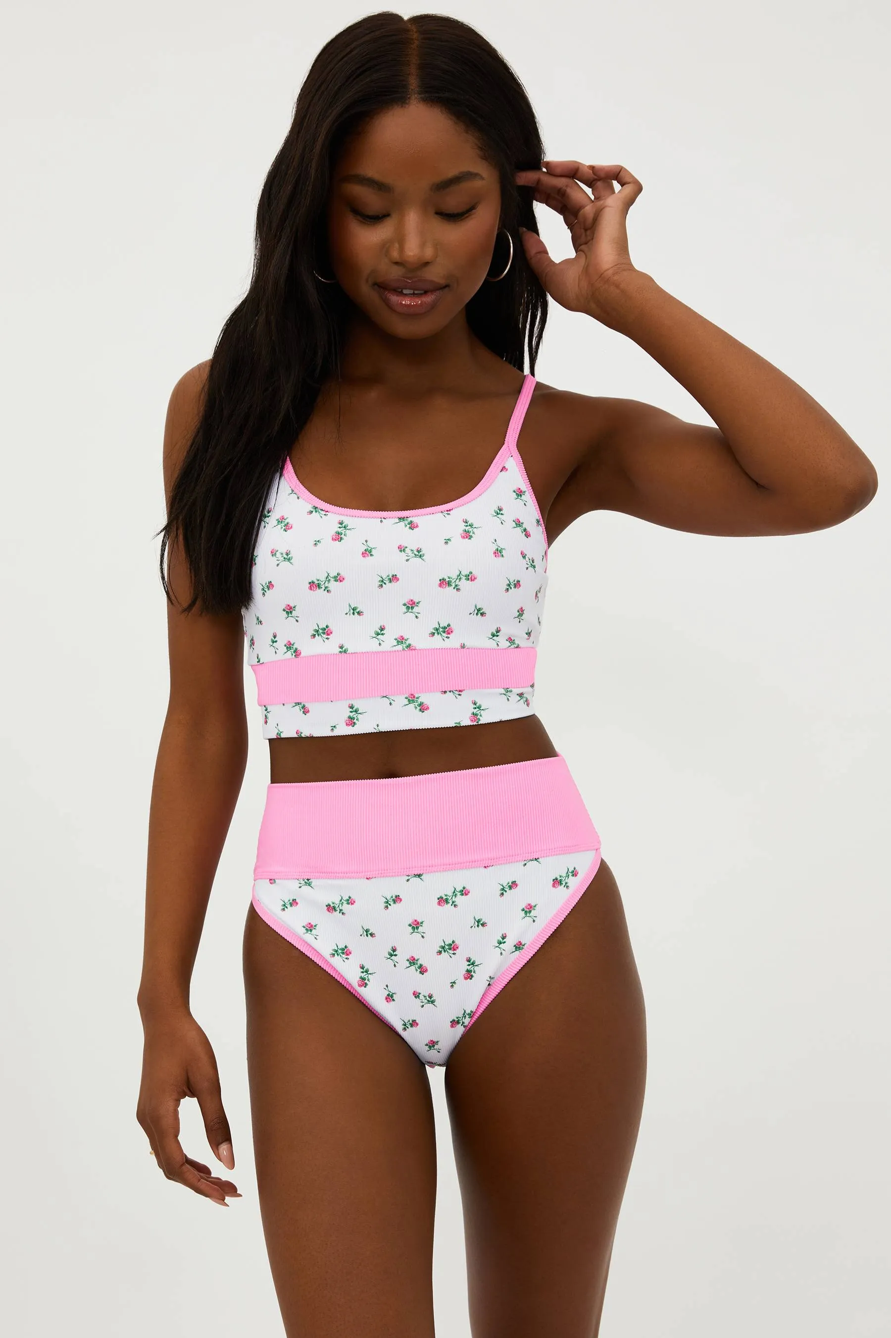 Emmy Bottom Peony Blossom Colorblock sold by Beach Riot product image thumbnail 2