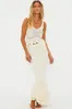 Polly Skirt Ivory sold by Beach Riot