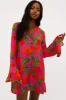 Luana Kaftan Hibiscus Sunset sold by Beach Riot
