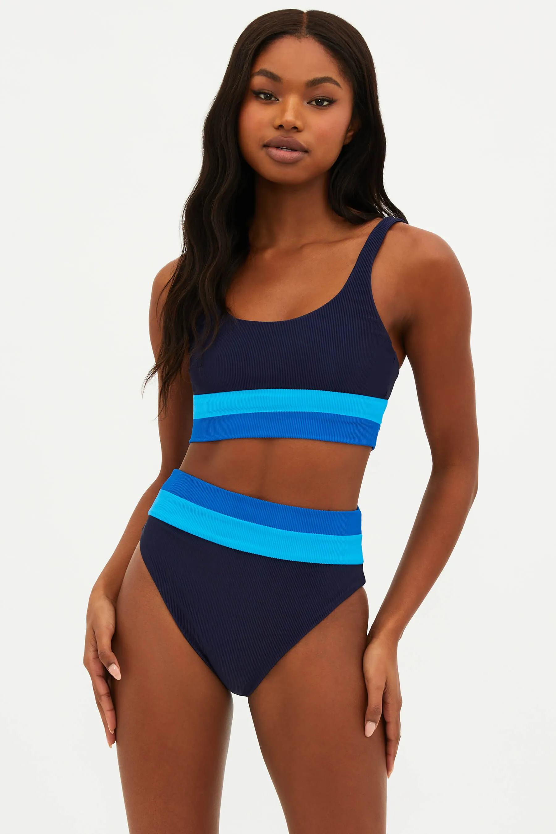 Heidi Bottom Marine Colorblock sold by Beach Riot product image thumbnail 3