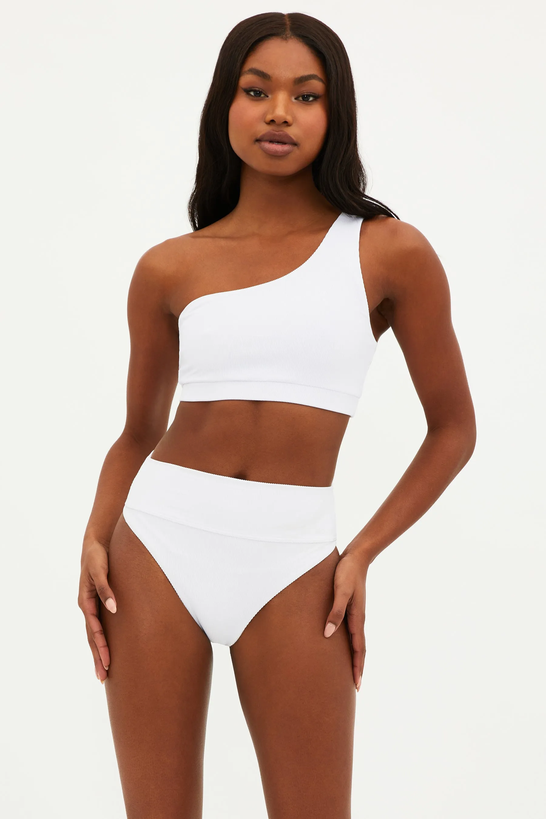 Ella Top White sold by Beach Riot