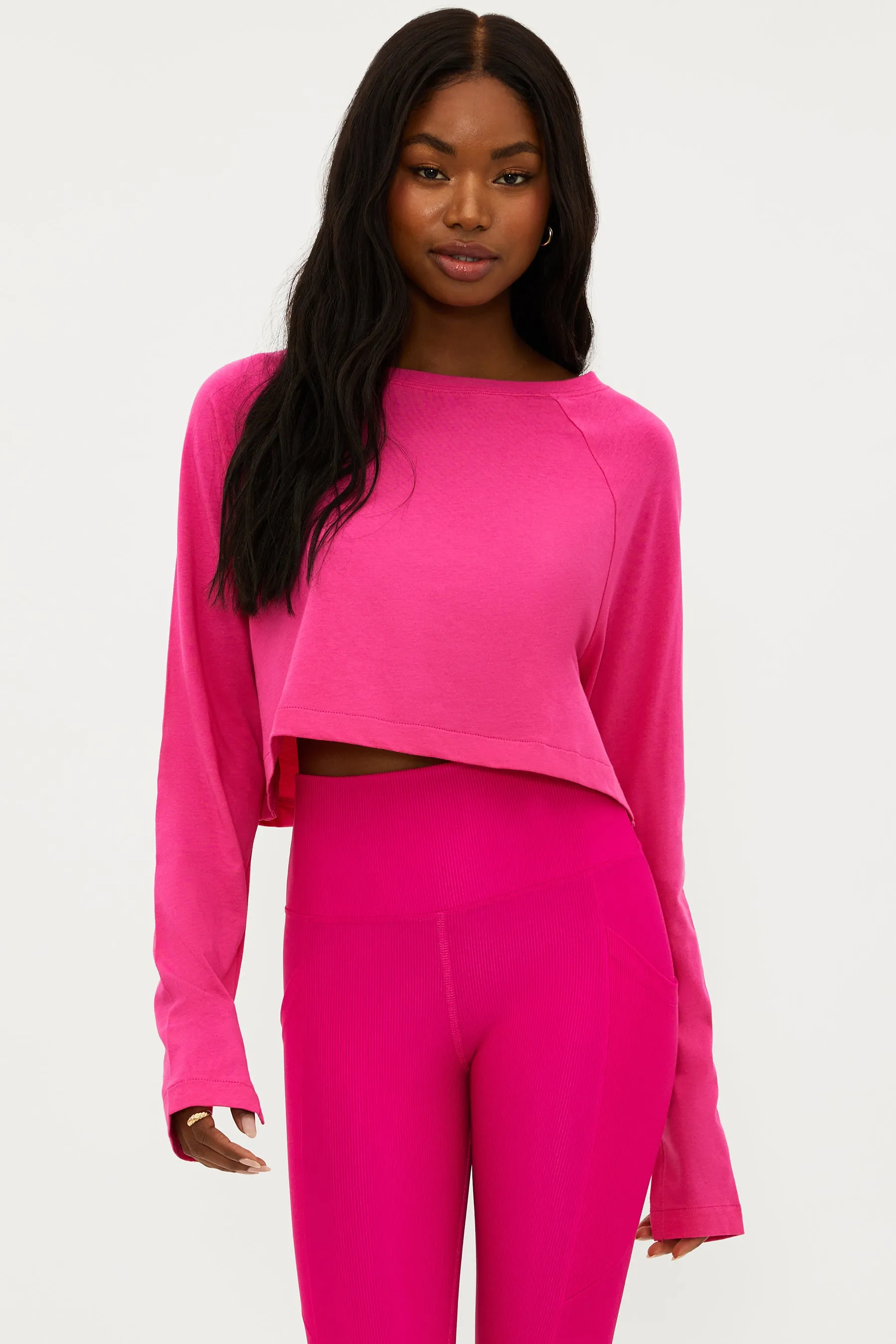 June Top Bright Fuchsia sold by Beach Riot product image thumbnail 3