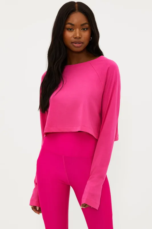 June Top Bright Fuchsia sold by Beach Riot