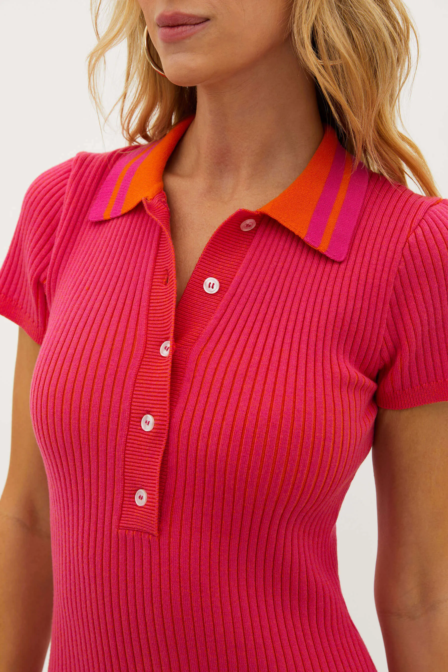 Presley Dress Sunset Two Tone Rib sold by Beach Riot product image thumbnail 4