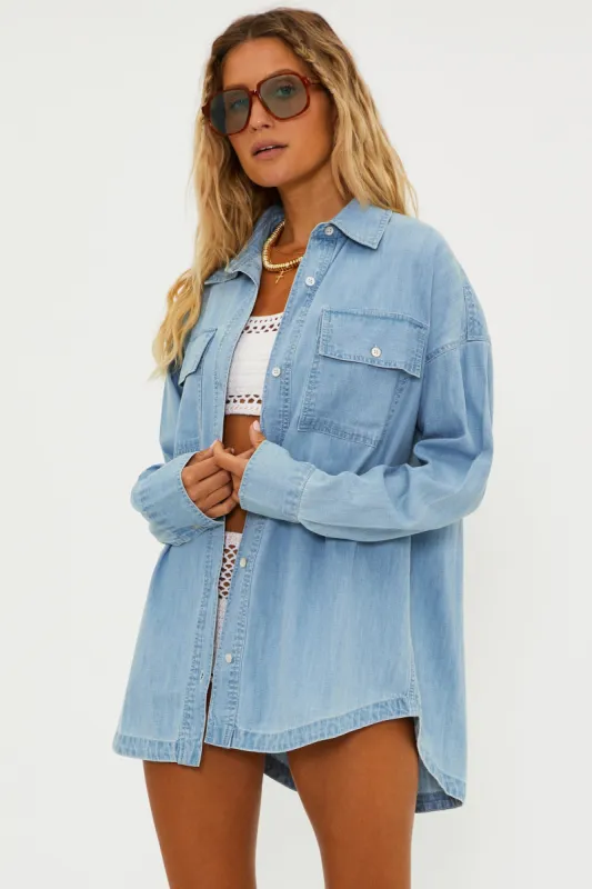 Coramine Top Denim Daze sold by Beach Riot