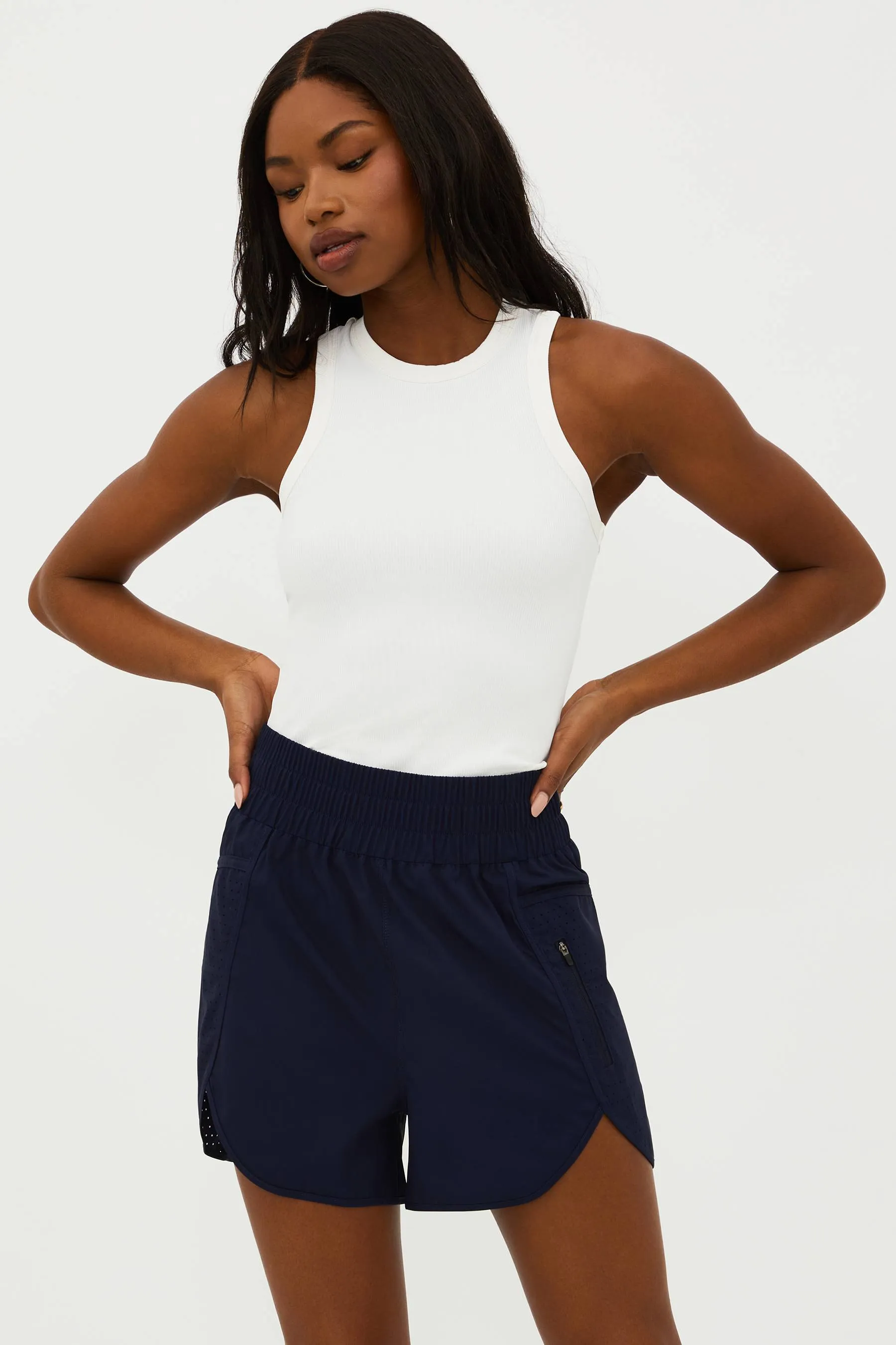 Donna Tank White sold by Beach Riot